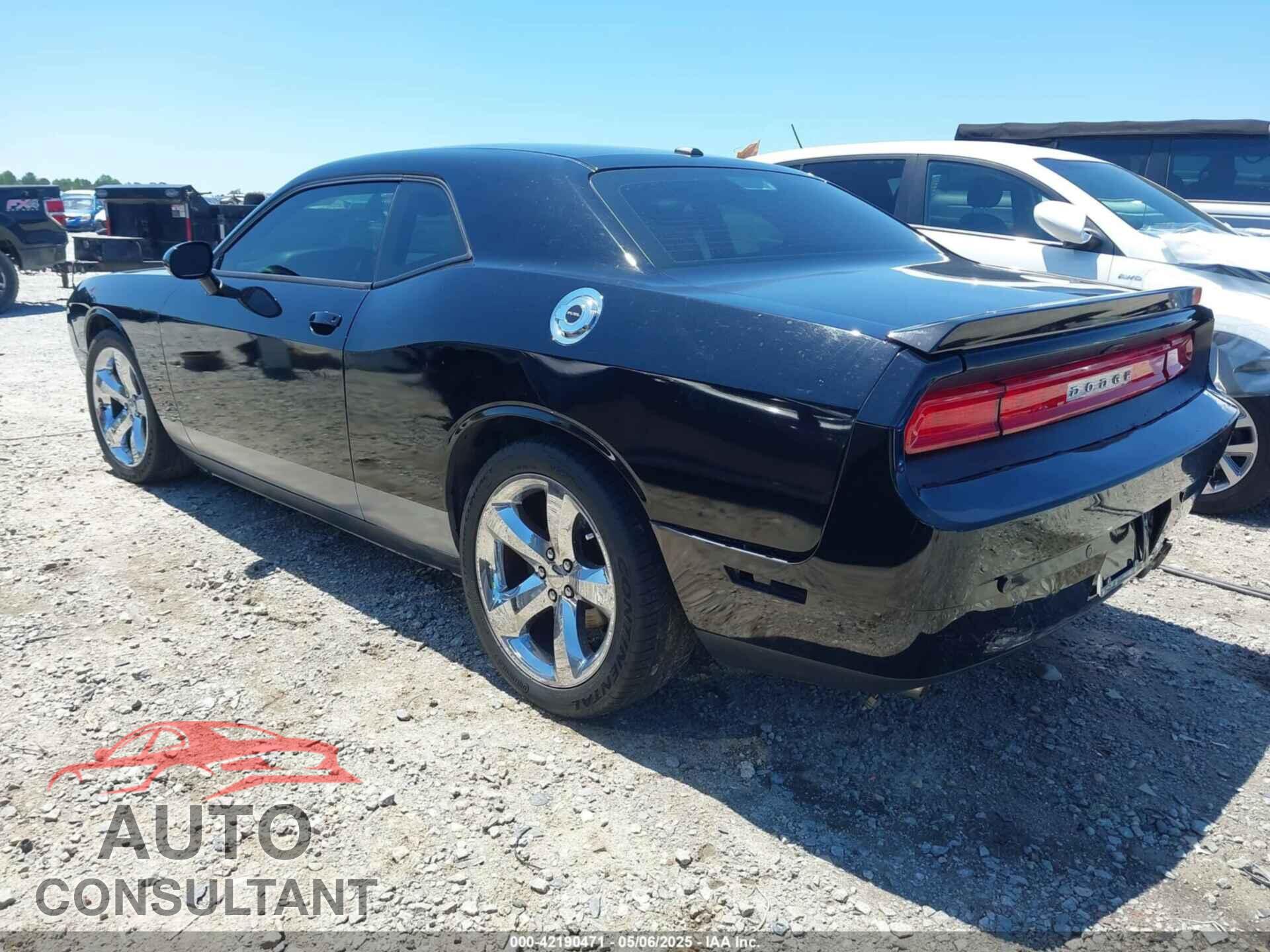 DODGE CHALLENGER 2013 - 2C3CDYAG2DH674815