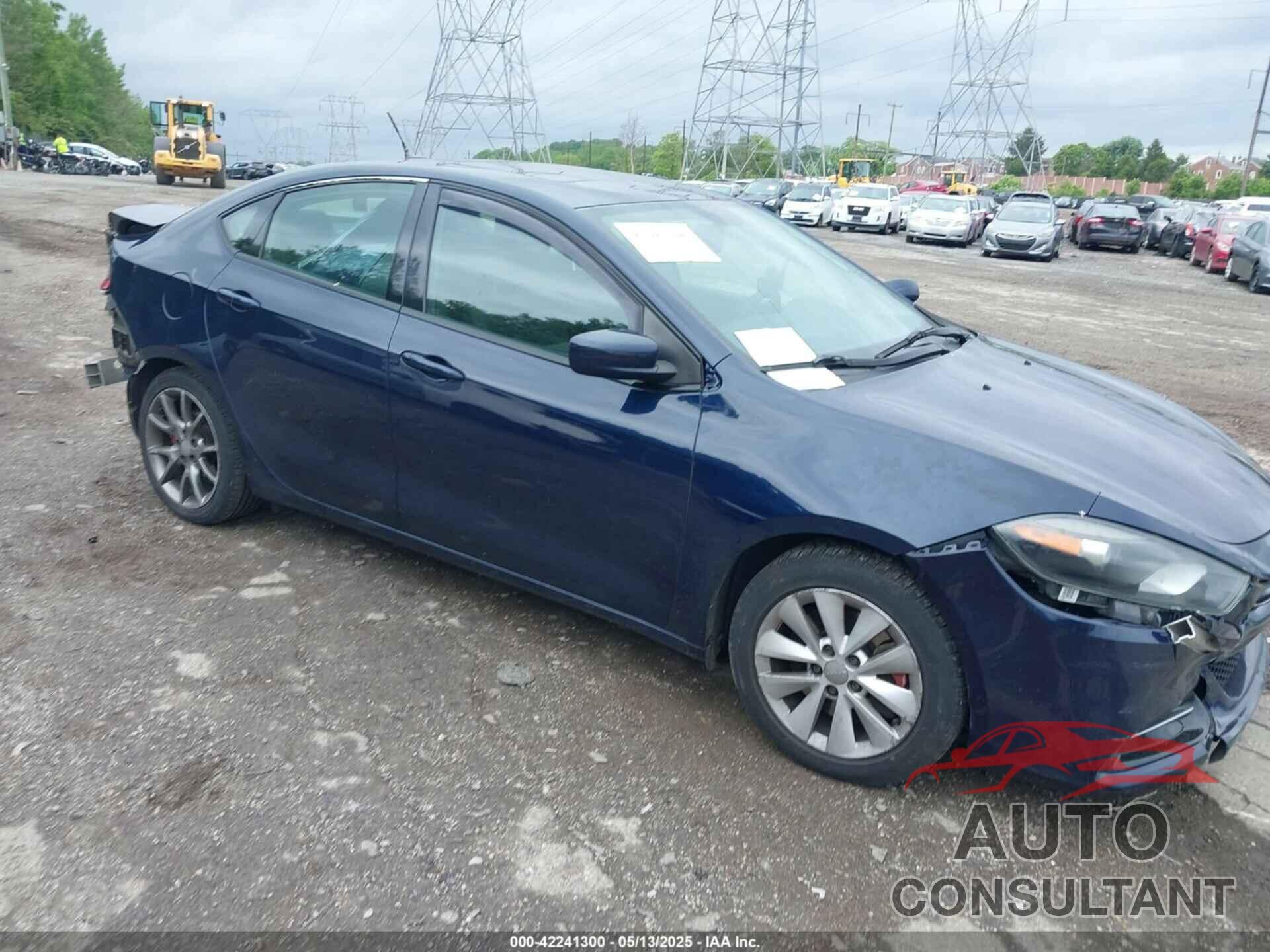 DODGE DART 2014 - 1C3CDFBB7ED725358