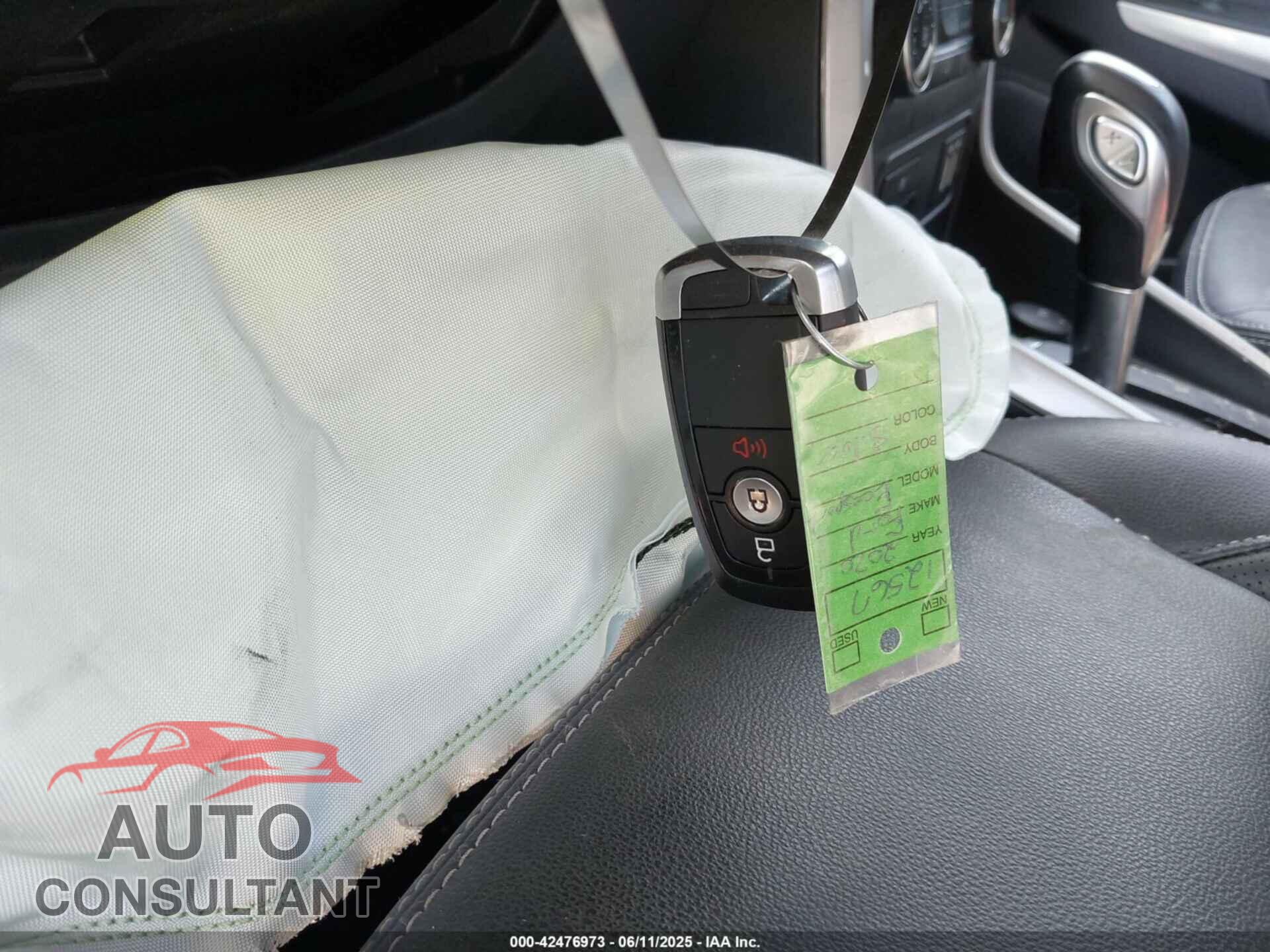 FORD ECOSPORT 2020 - MAJ6S3KL4LC357140