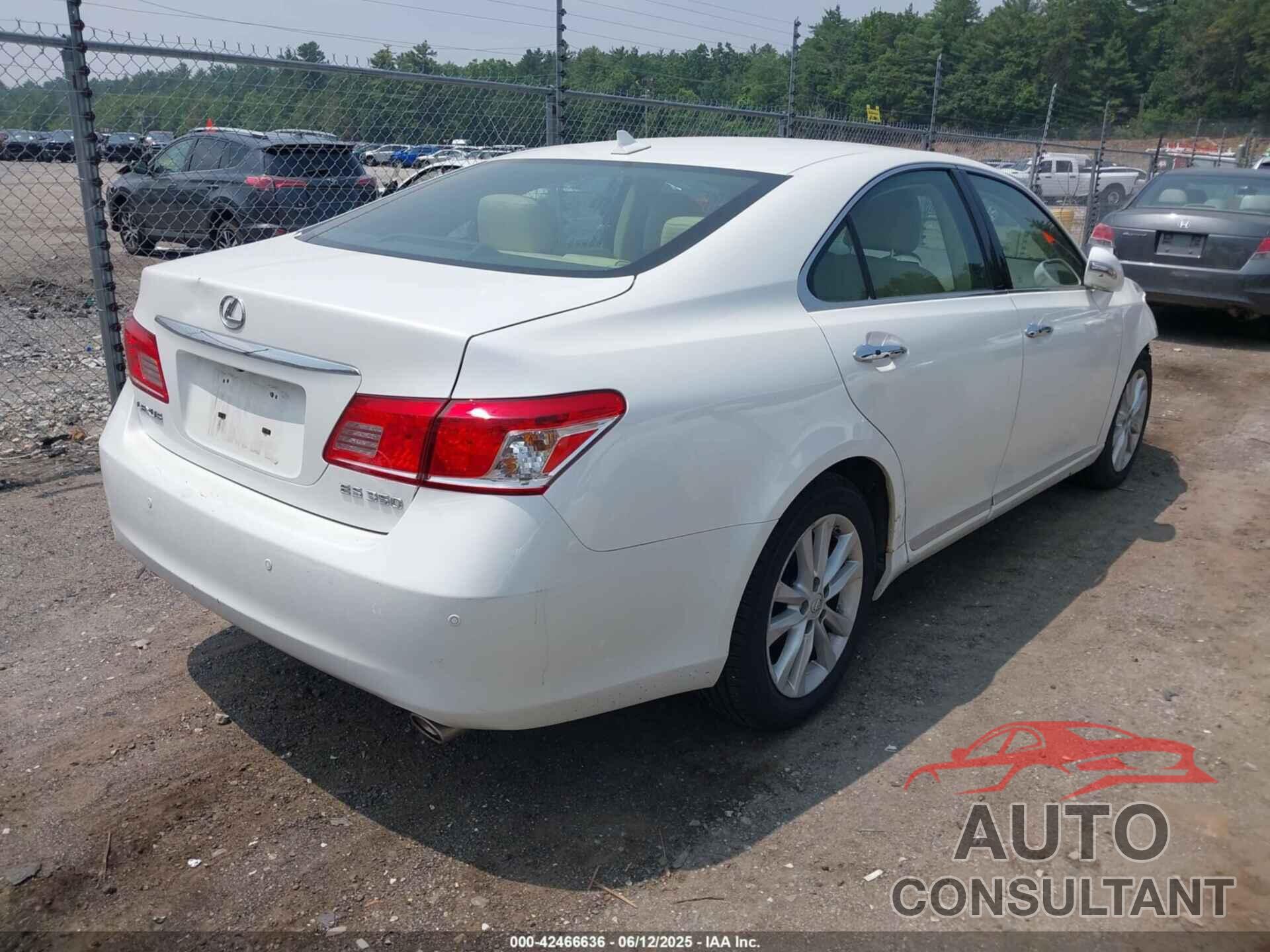 LEXUS ES 350 2010 - JTHBK1EG4A2401960