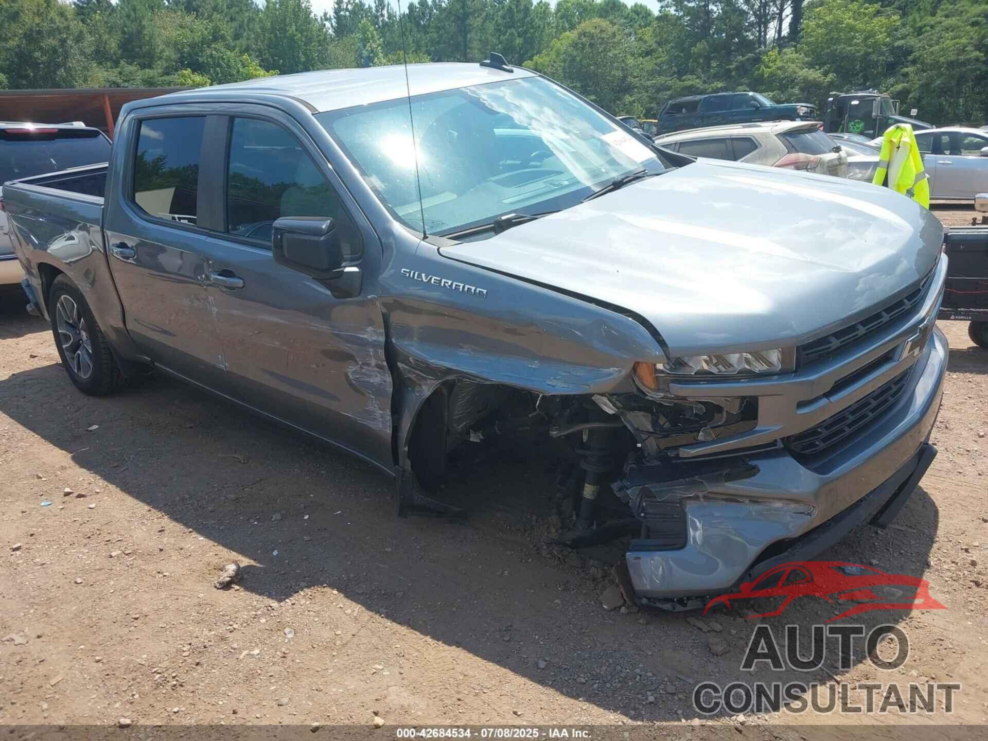 CHEVROLET SILVERADO 1500 2021 - 3GCPWDED9MG155101