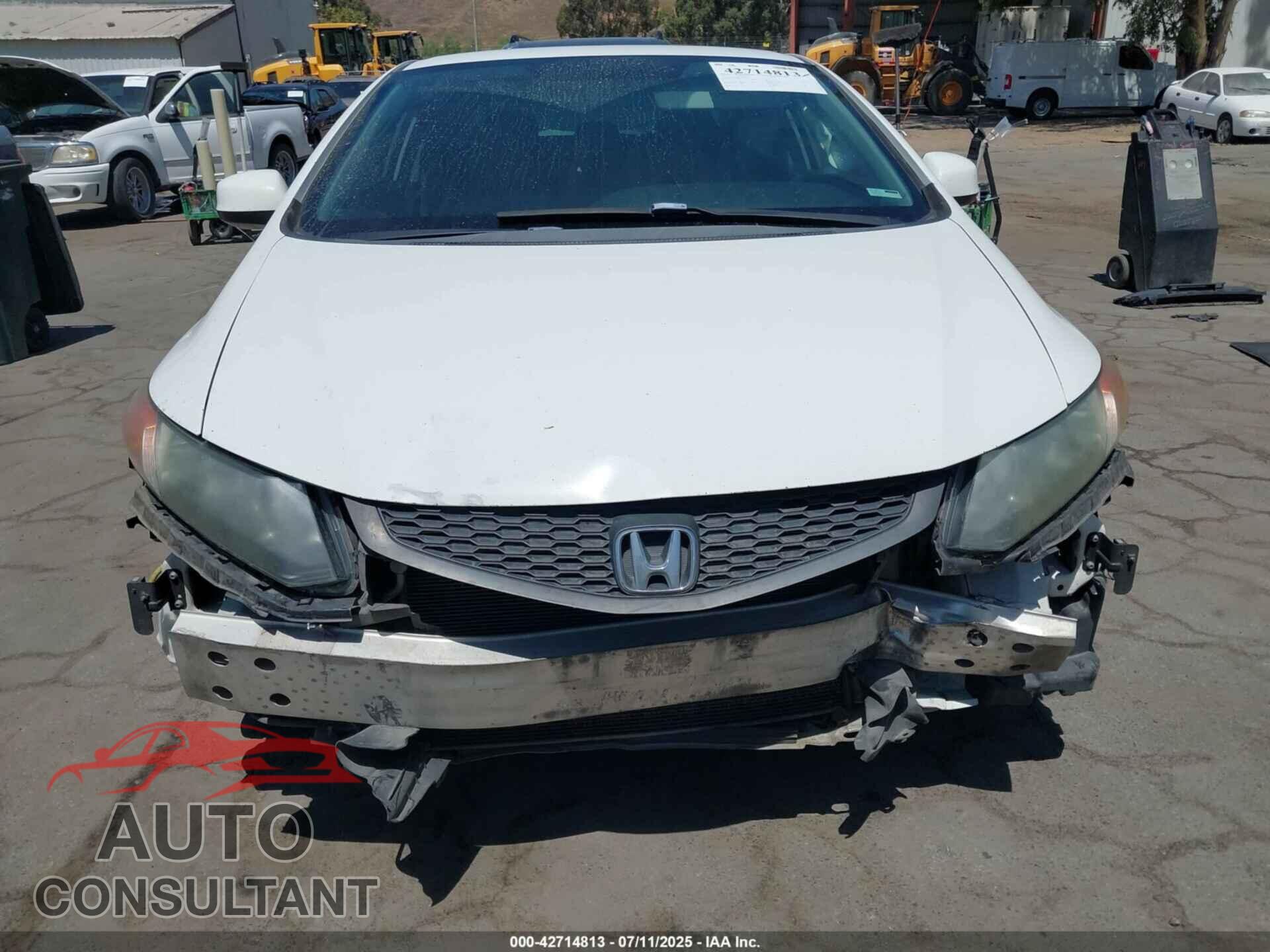 HONDA CIVIC 2012 - 2HGFG3B54CH553994