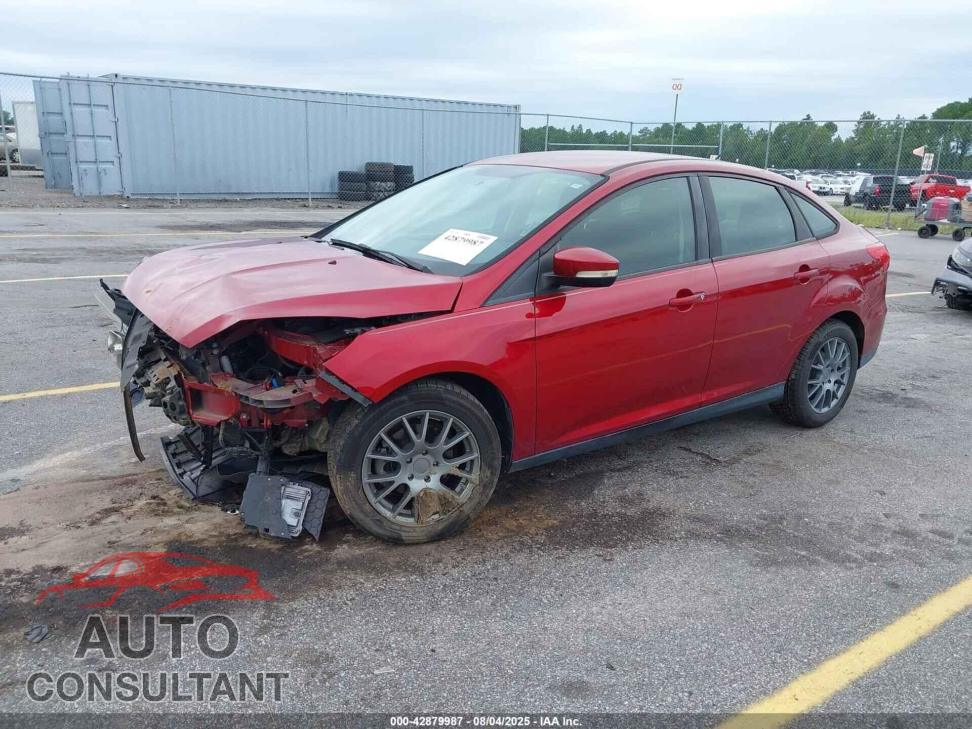 FORD FOCUS 2017 - 1FADP3F23HL274543