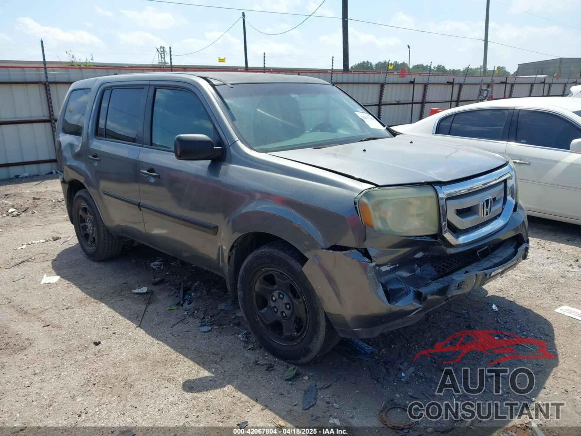 HONDA PILOT 2011 - 5FNYF3H20BB015398