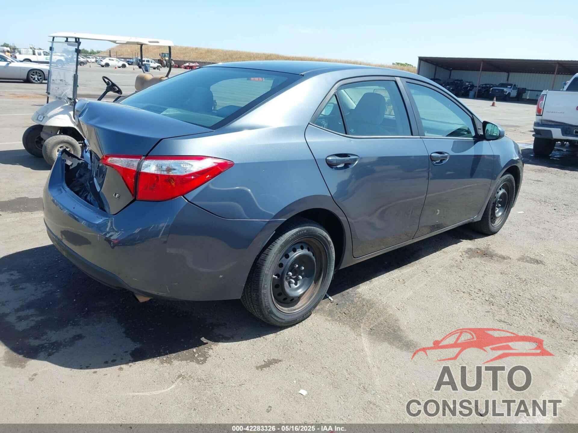 TOYOTA COROLLA 2016 - 5YFBURHE9GP389948