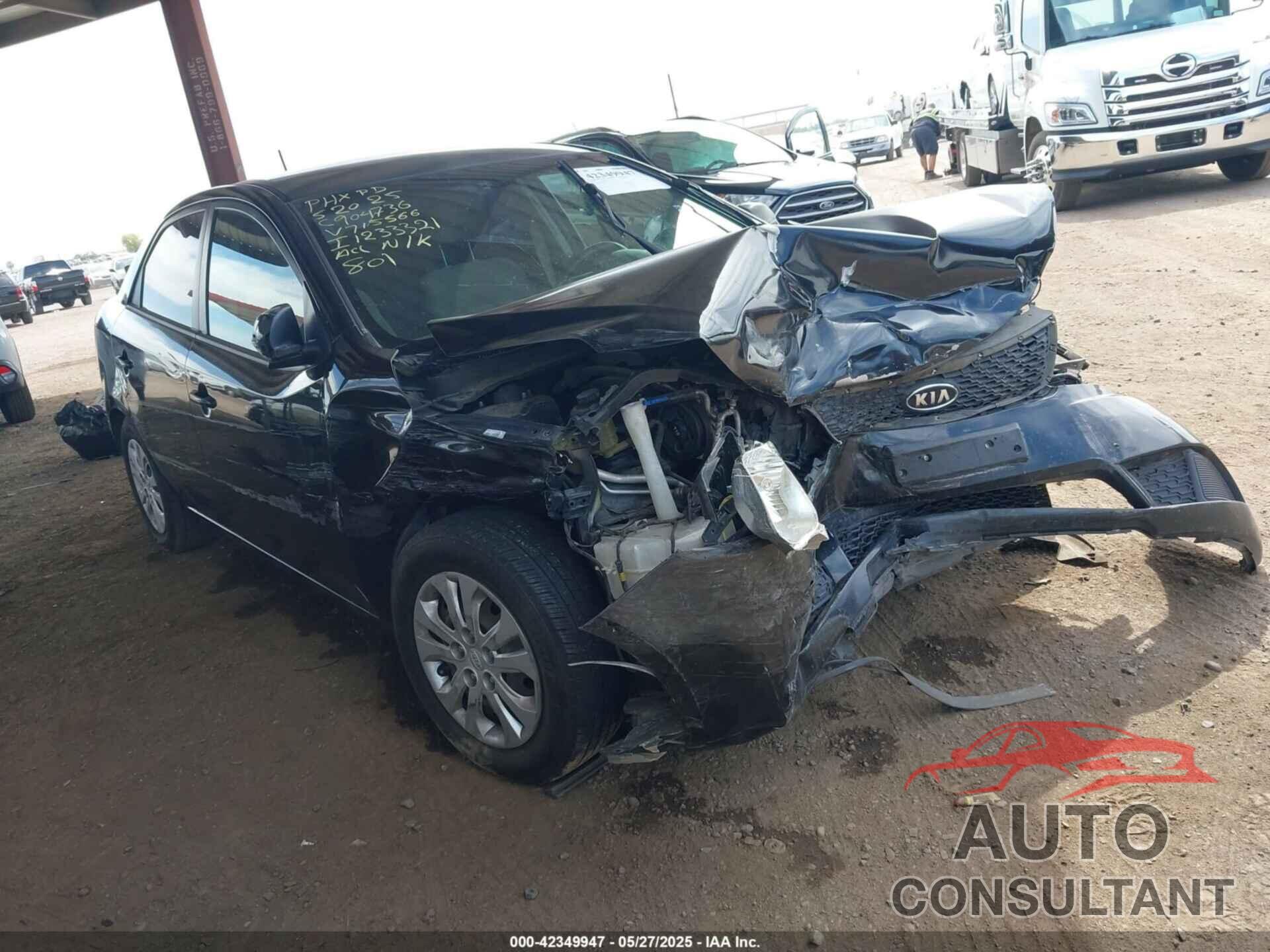 KIA FORTE 2013 - KNAFU4A22D5715566
