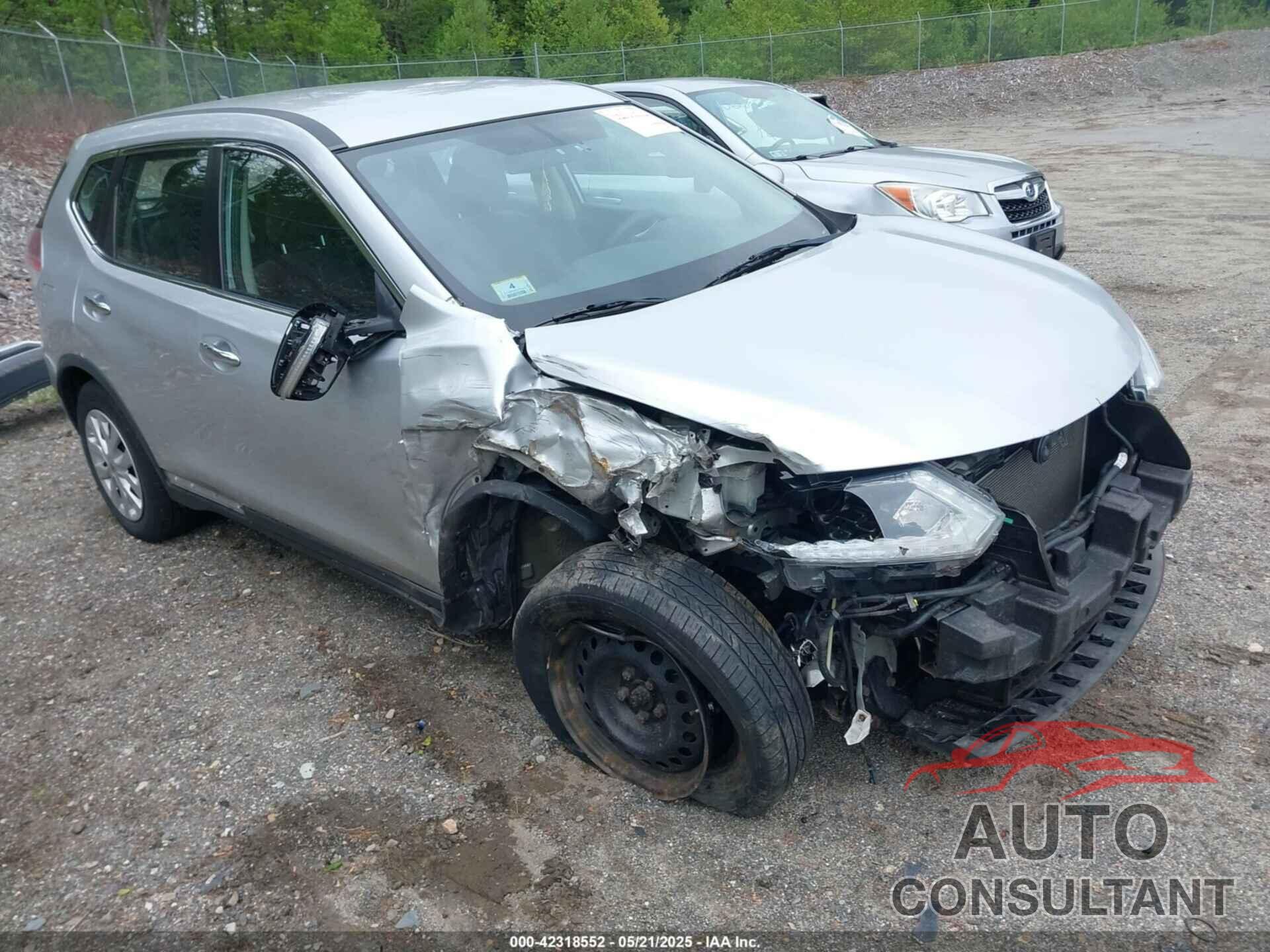 NISSAN ROGUE 2015 - KNMAT2MV1FP515506