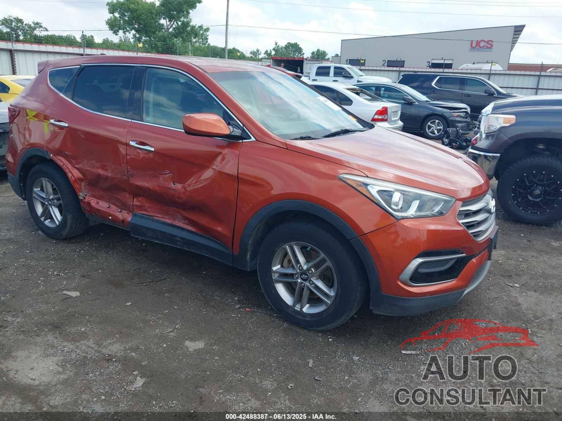 HYUNDAI SANTA FE SPORT 2017 - 5XYZTDLB6HG453273