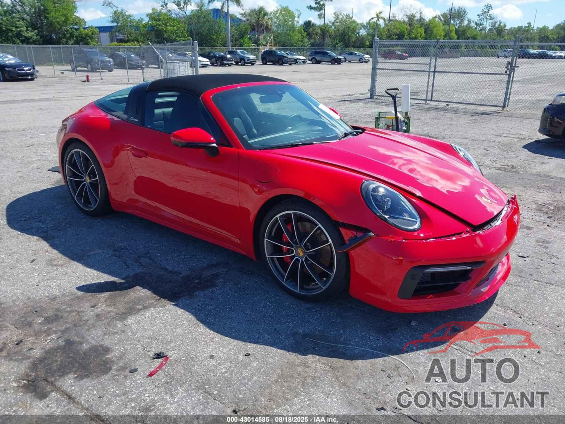 PORSCHE 911 2022 - WP0BB2A91NS231559