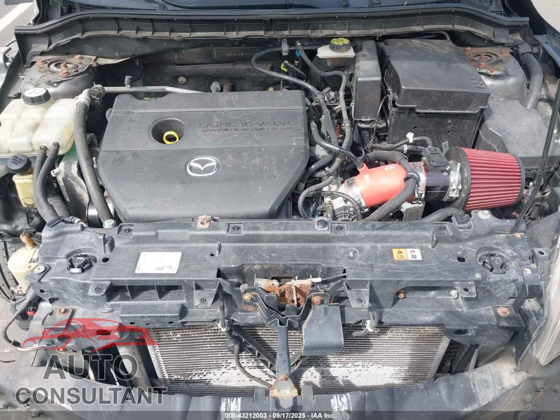 MAZDA MAZDA3 2012 - JM1BL1W9XC1663134