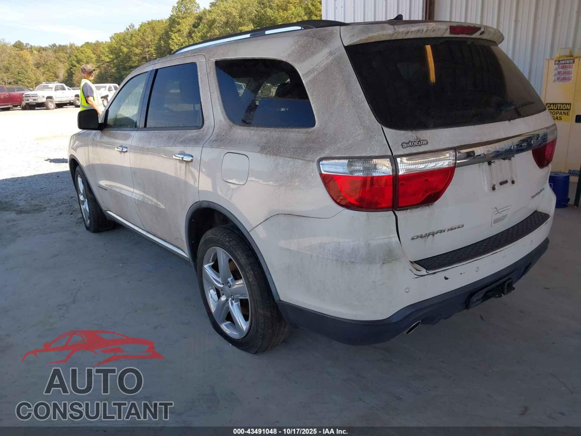DODGE DURANGO 2011 - 1D4SD5GT6BC663927