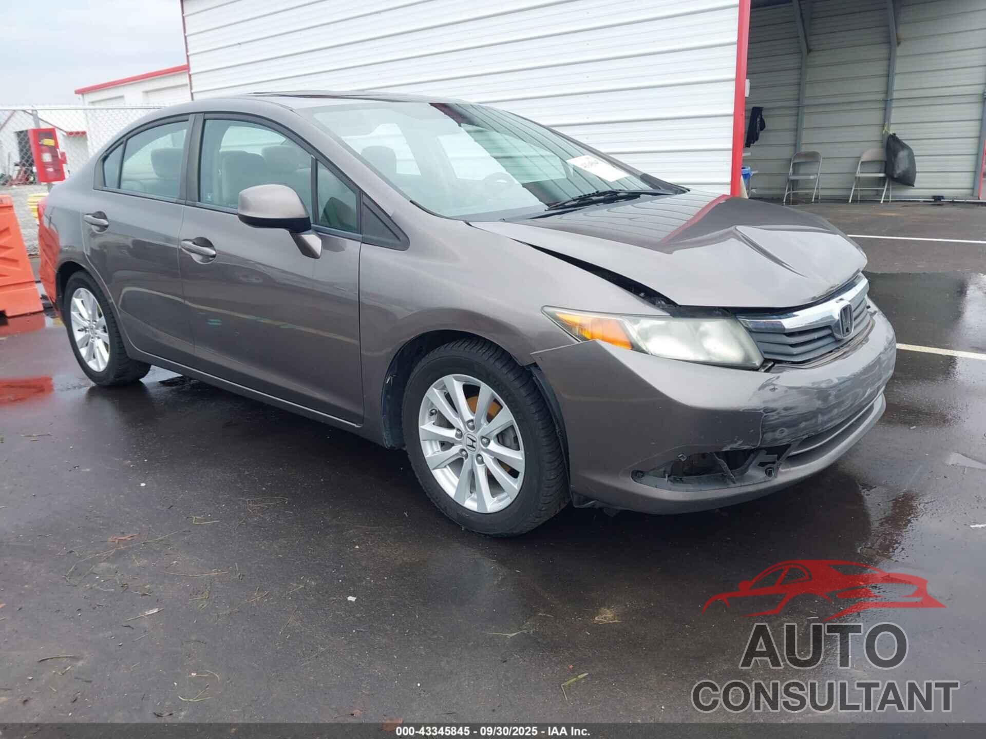 HONDA CIVIC 2012 - 19XFB2F88CE352171