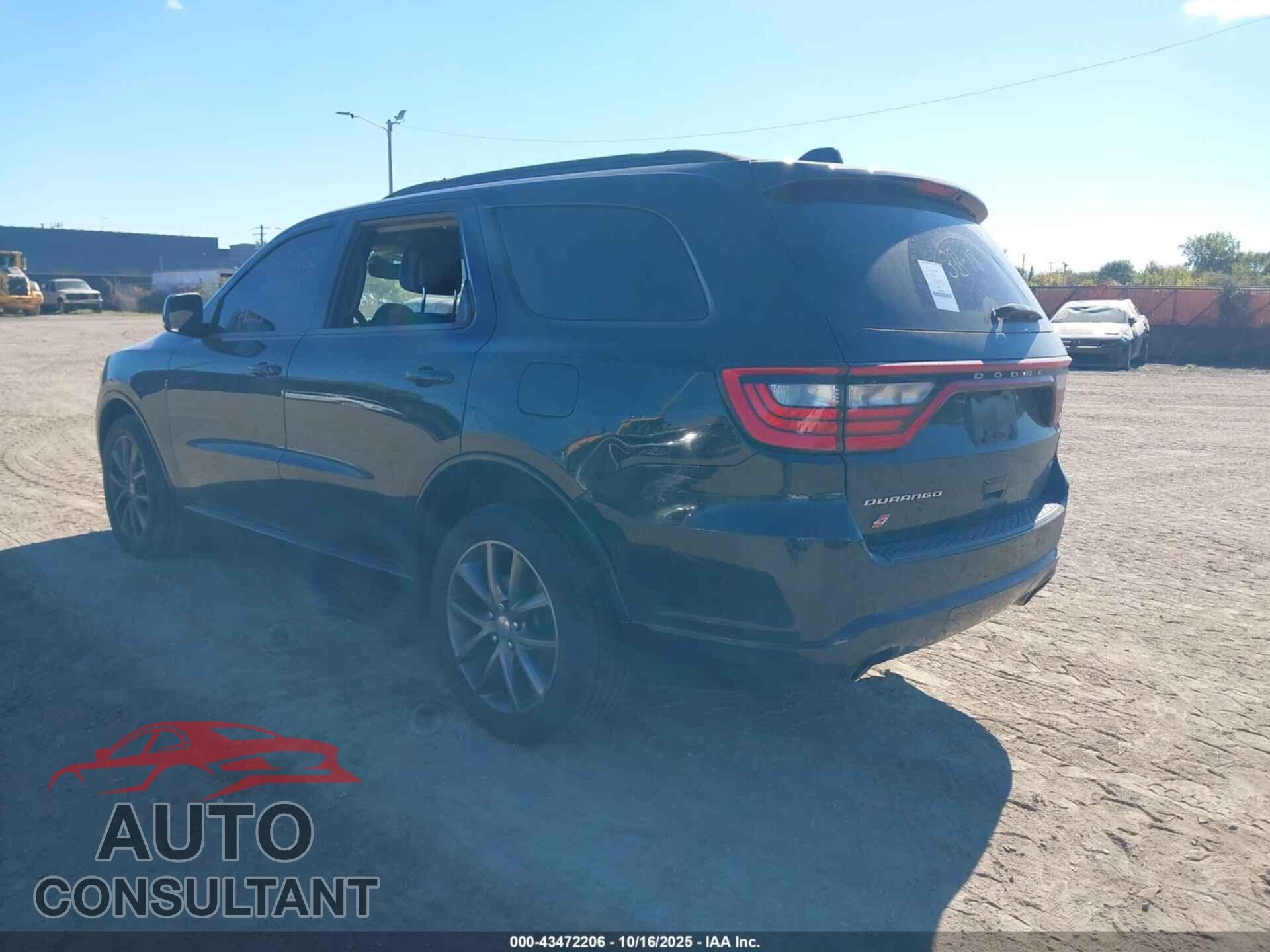 DODGE DURANGO 2018 - 1C4RDJDG1JC443363