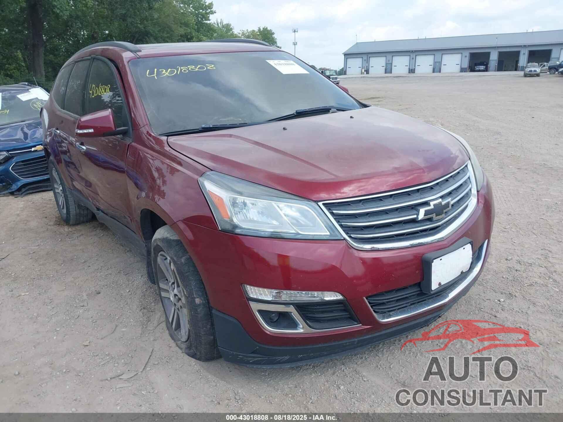 CHEVROLET TRAVERSE 2015 - 1GNKRHKD4FJ194880