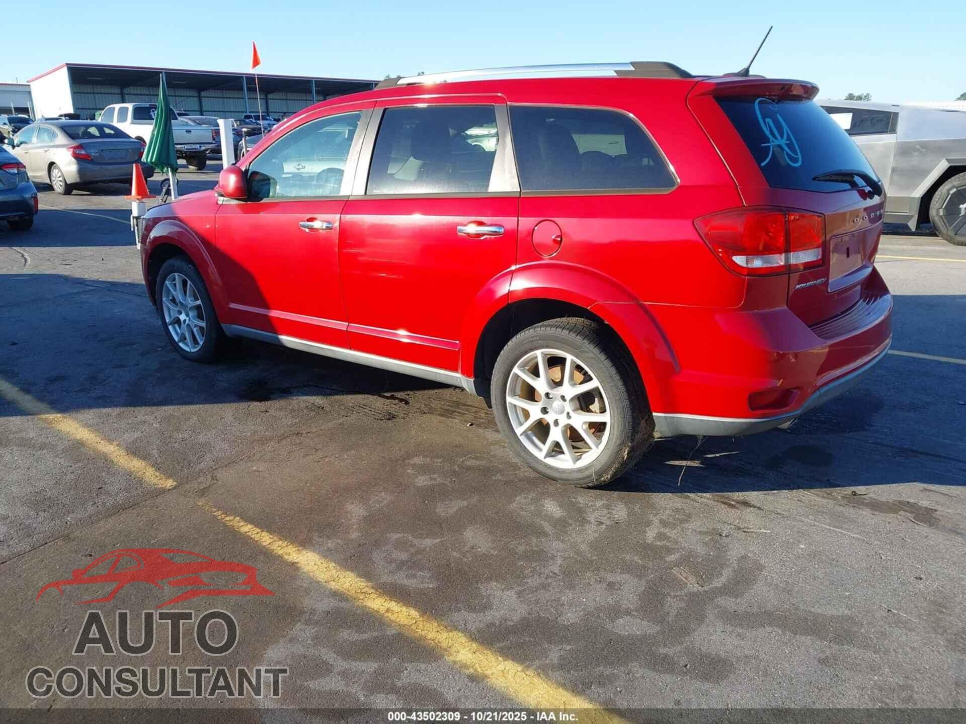 DODGE JOURNEY 2014 - 3C4PDCDG6ET164083