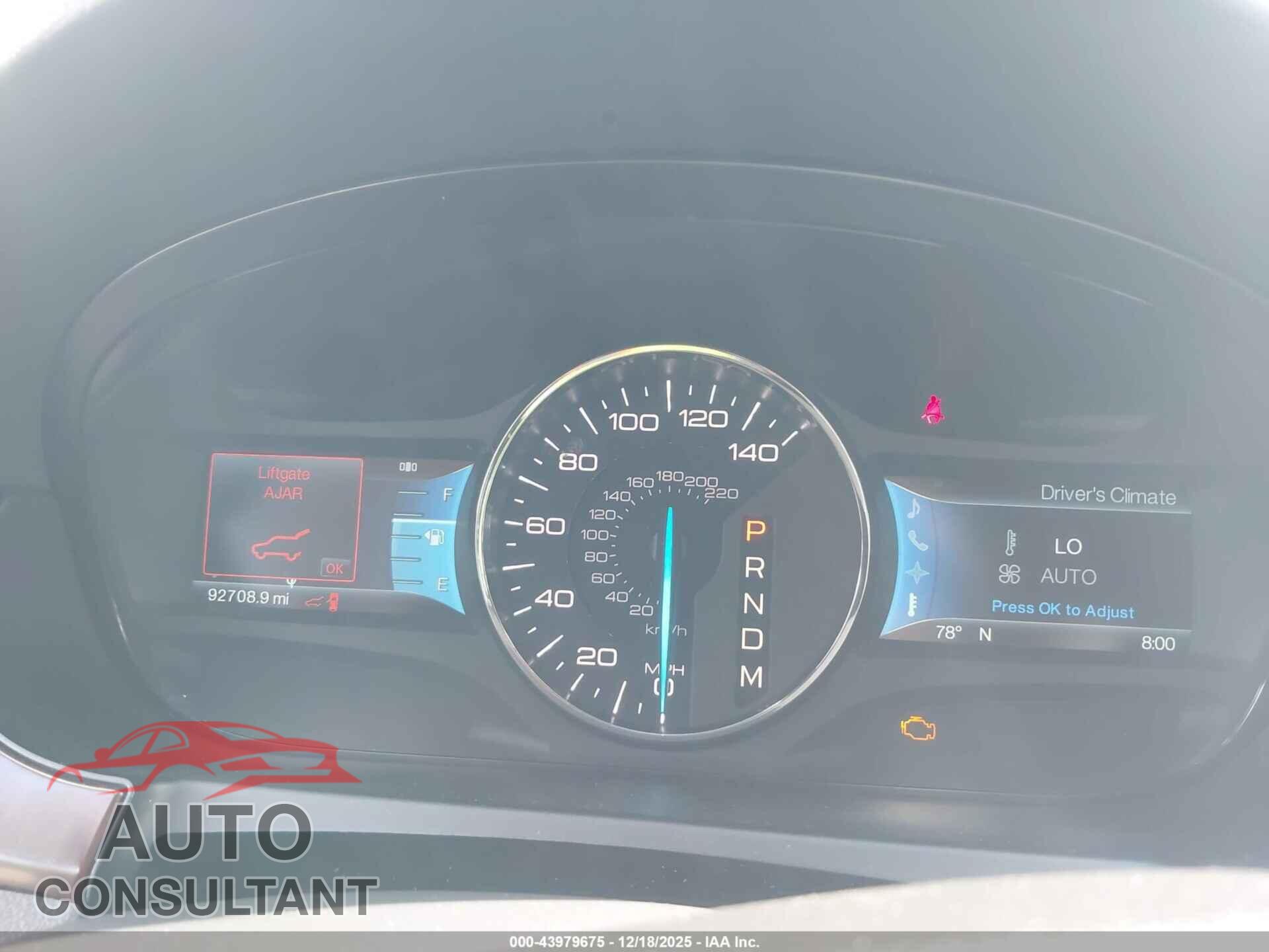 FORD EDGE 2012 - 2FMDK3KCXCBA63416
