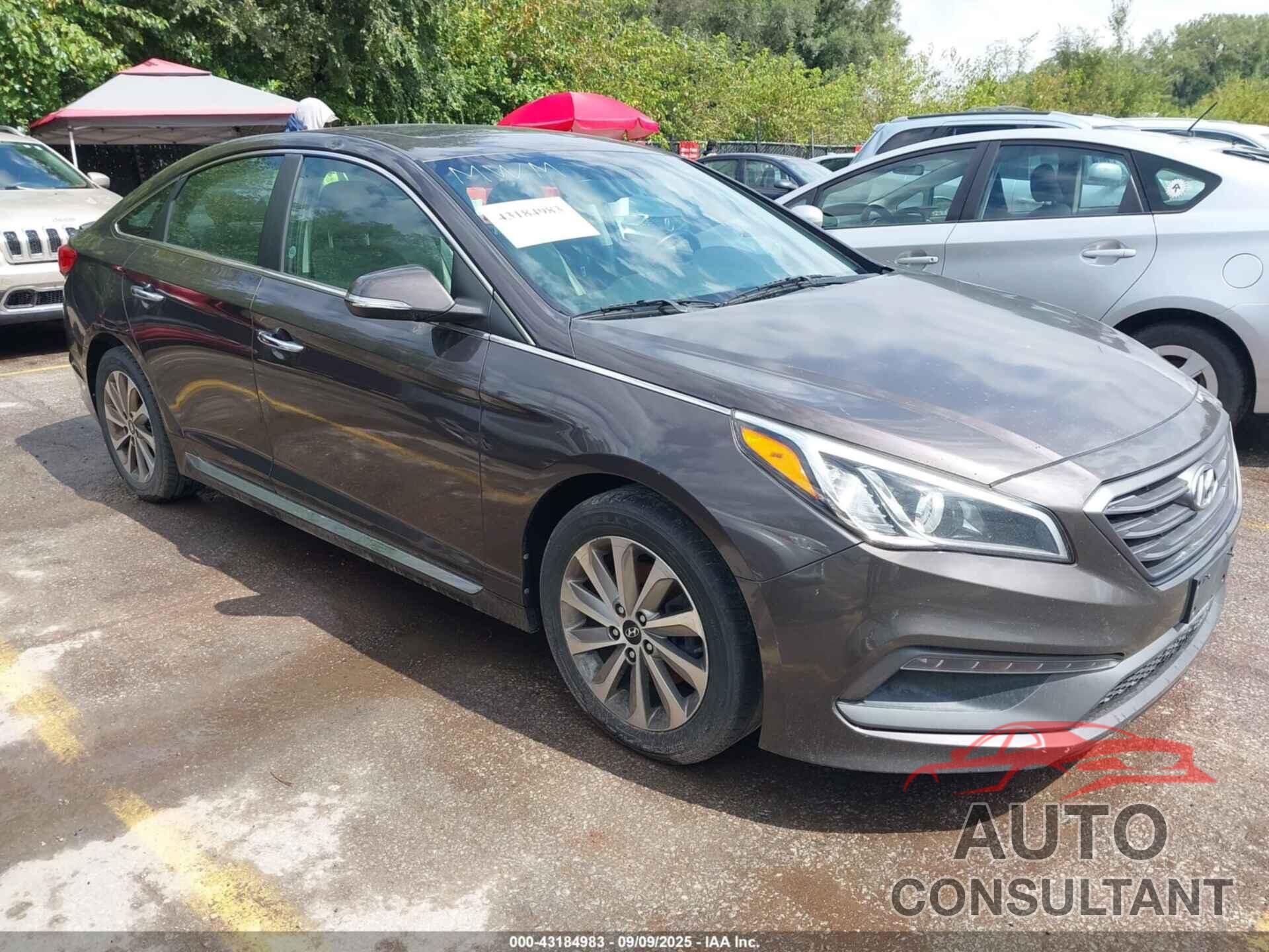 HYUNDAI SONATA 2016 - 5NPE34AF9GH435345