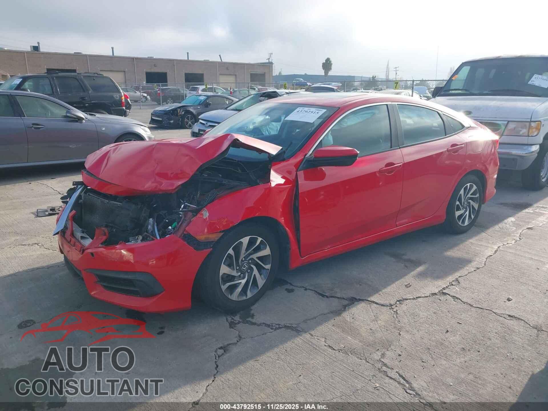 HONDA CIVIC 2016 - 2HGFC2F77GH551003