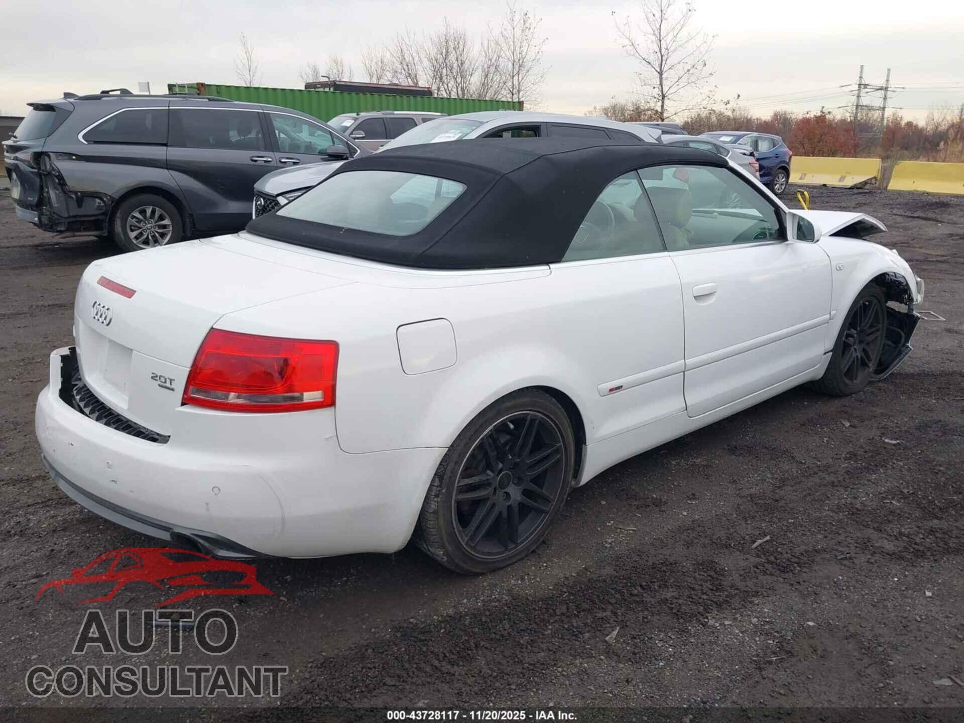 AUDI A4 2009 - WAUDF48H29K011114
