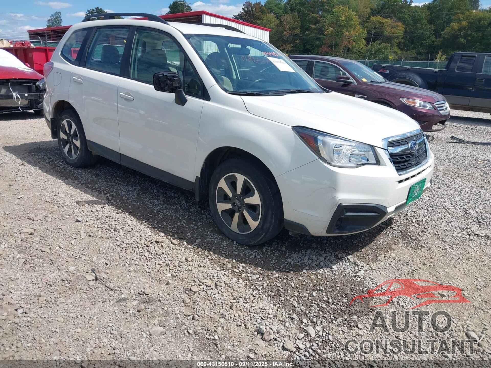 SUBARU FORESTER 2018 - JF2SJABC6JH486725