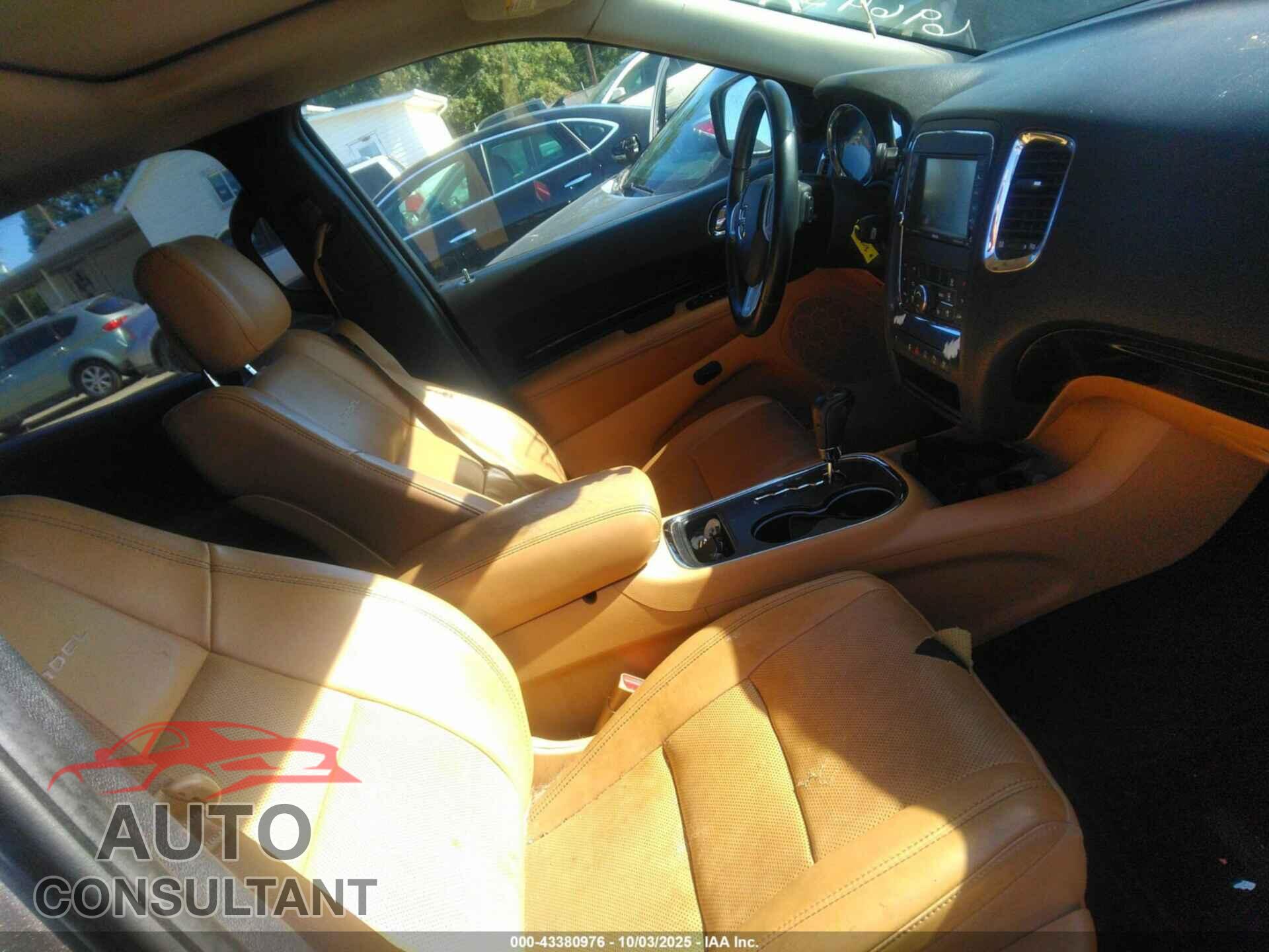 DODGE DURANGO 2013 - 1C4RDHEG3DC696454