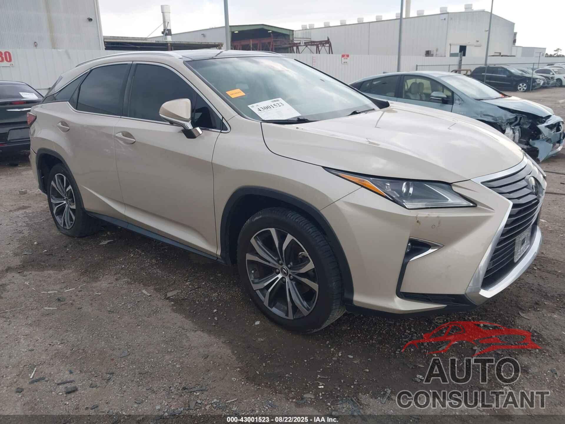 LEXUS RX 350 2019 - 2T2ZZMCA4KC124138