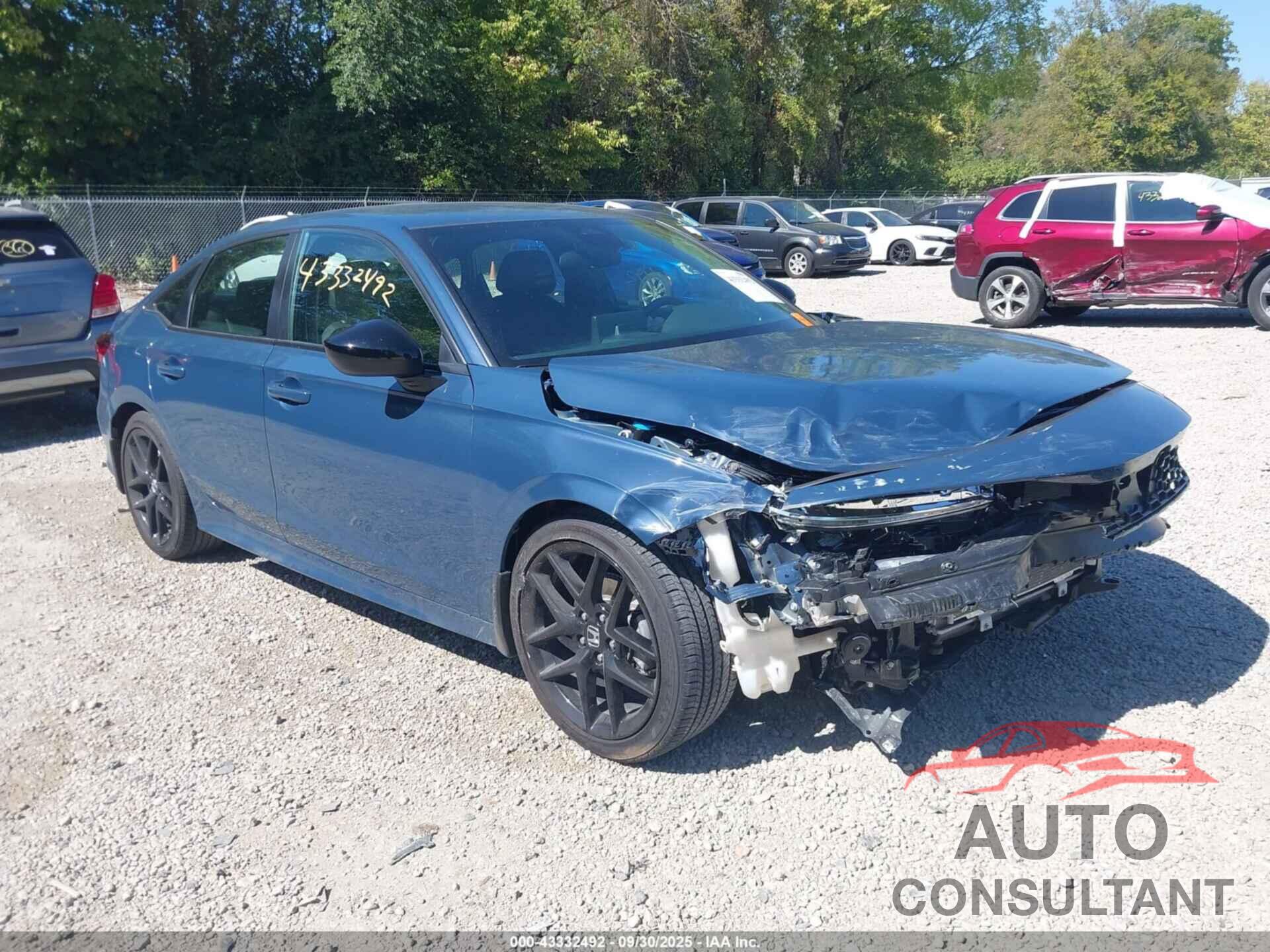 HONDA CIVIC 2026 - 2HGFE2F54TH501629