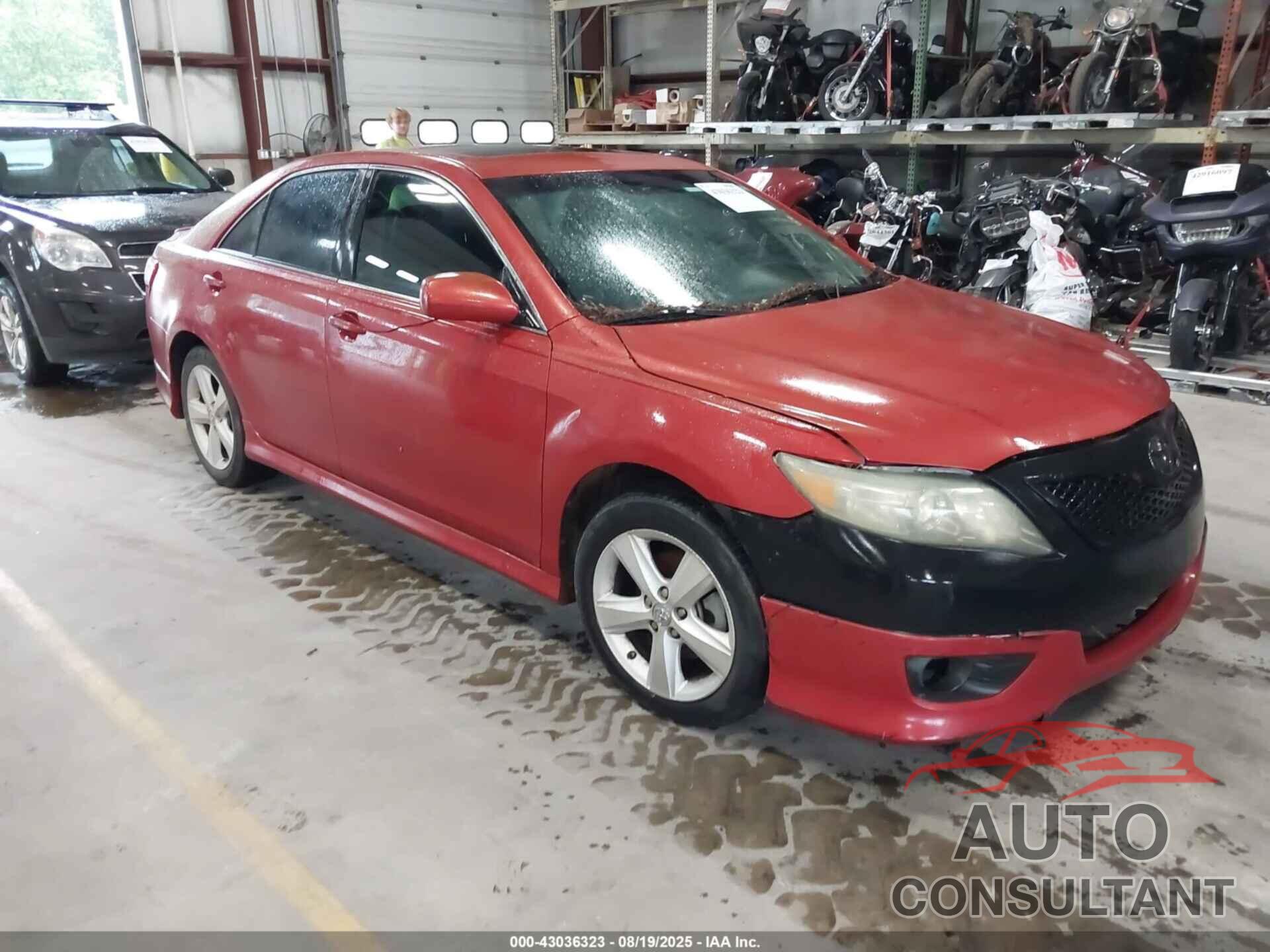 TOYOTA CAMRY 2010 - 4T1BF3EK7AU100301