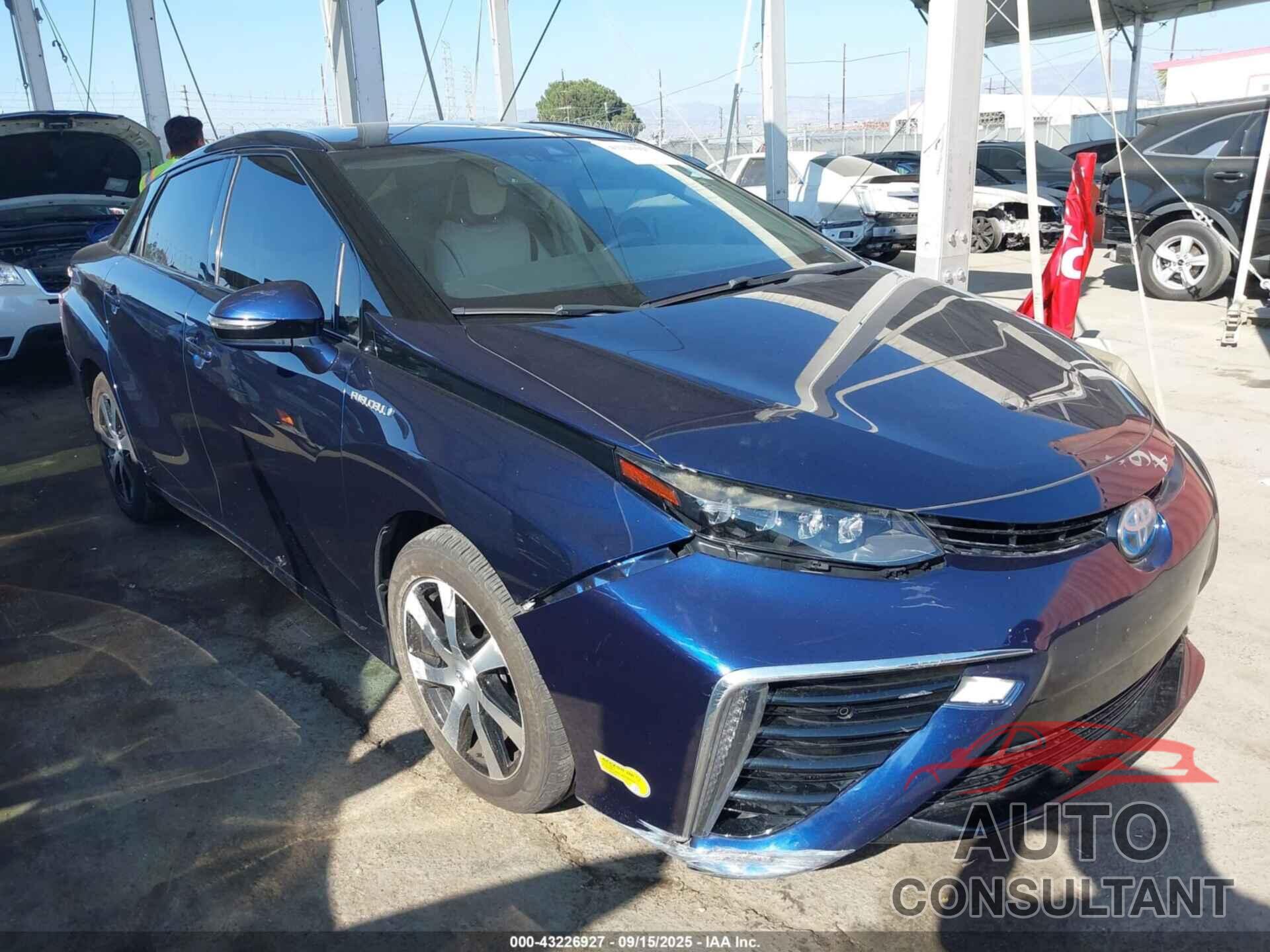 TOYOTA MIRAI 2018 - JTDBVRBD1JA005086