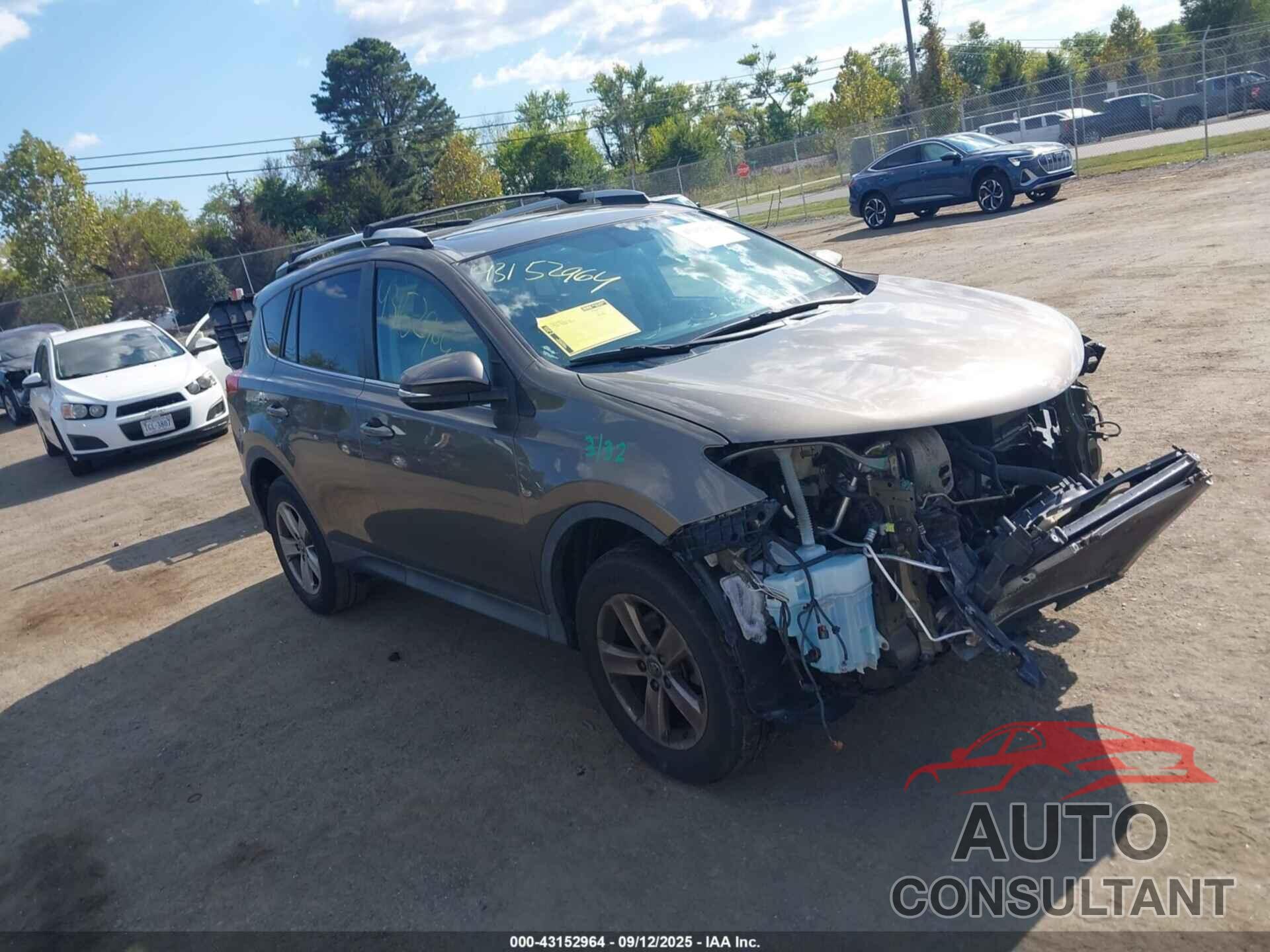 TOYOTA RAV4 2015 - 2T3RFREV9FW374111
