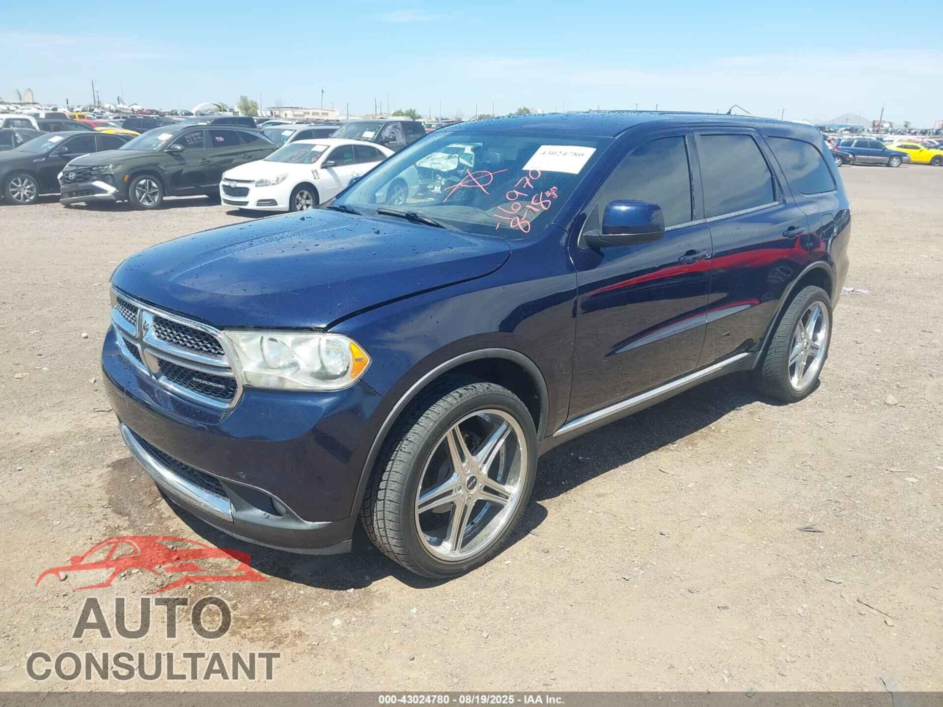 DODGE DURANGO 2012 - 1C4RDHAG0CC169704