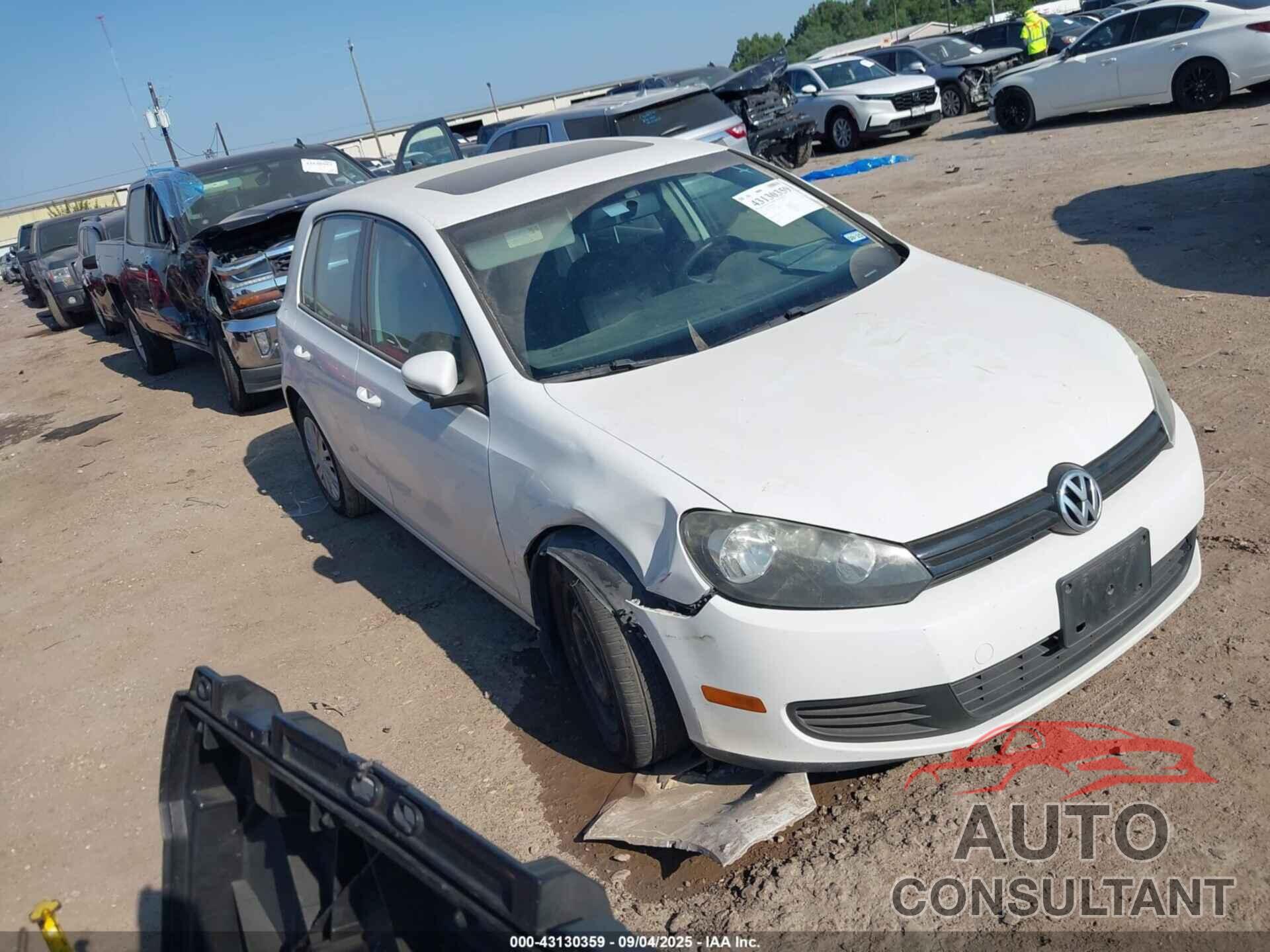 VOLKSWAGEN GOLF 2012 - WVWDB7AJ7CW332725