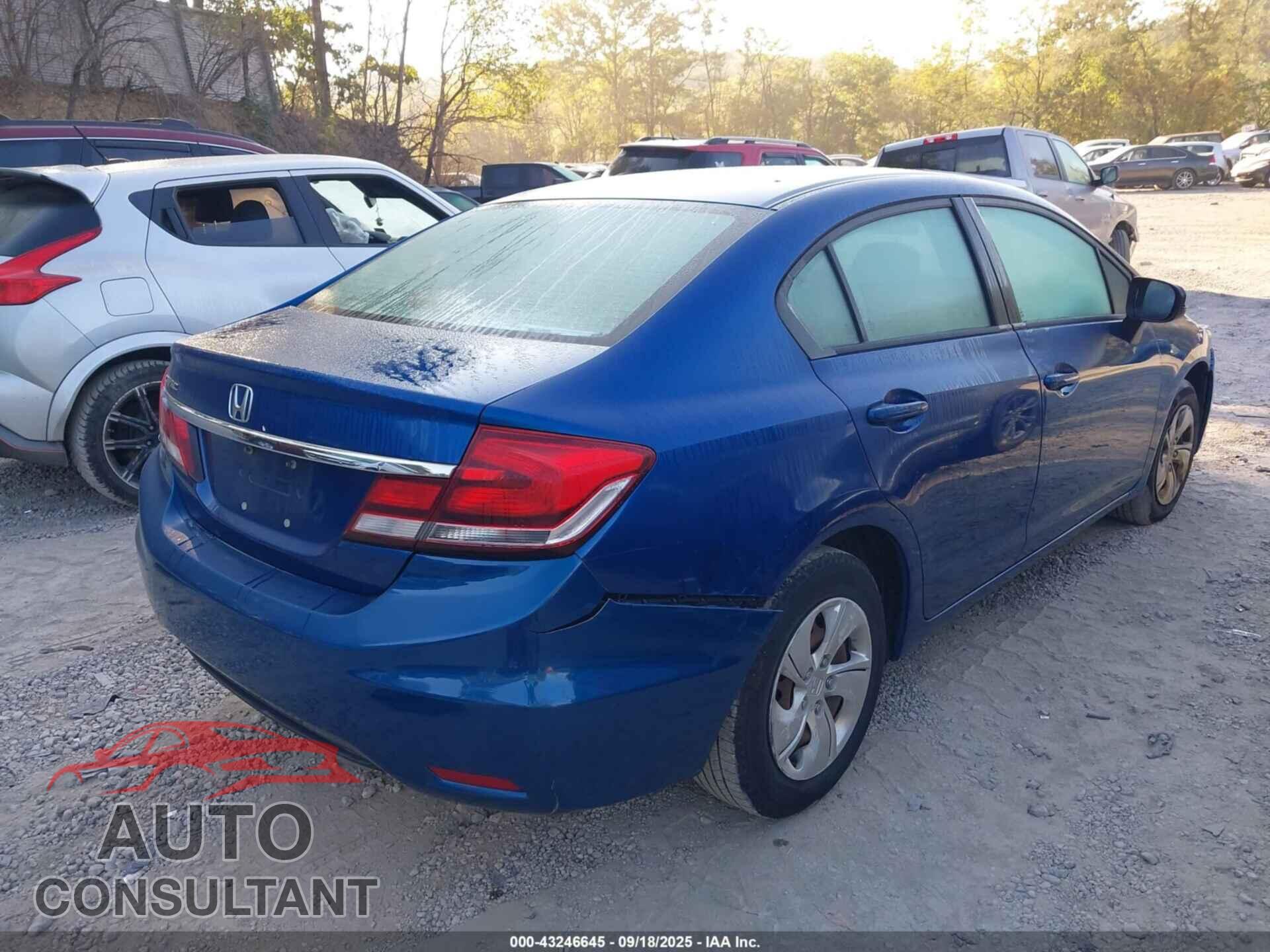 HONDA CIVIC 2014 - 19XFB2F53EE059710