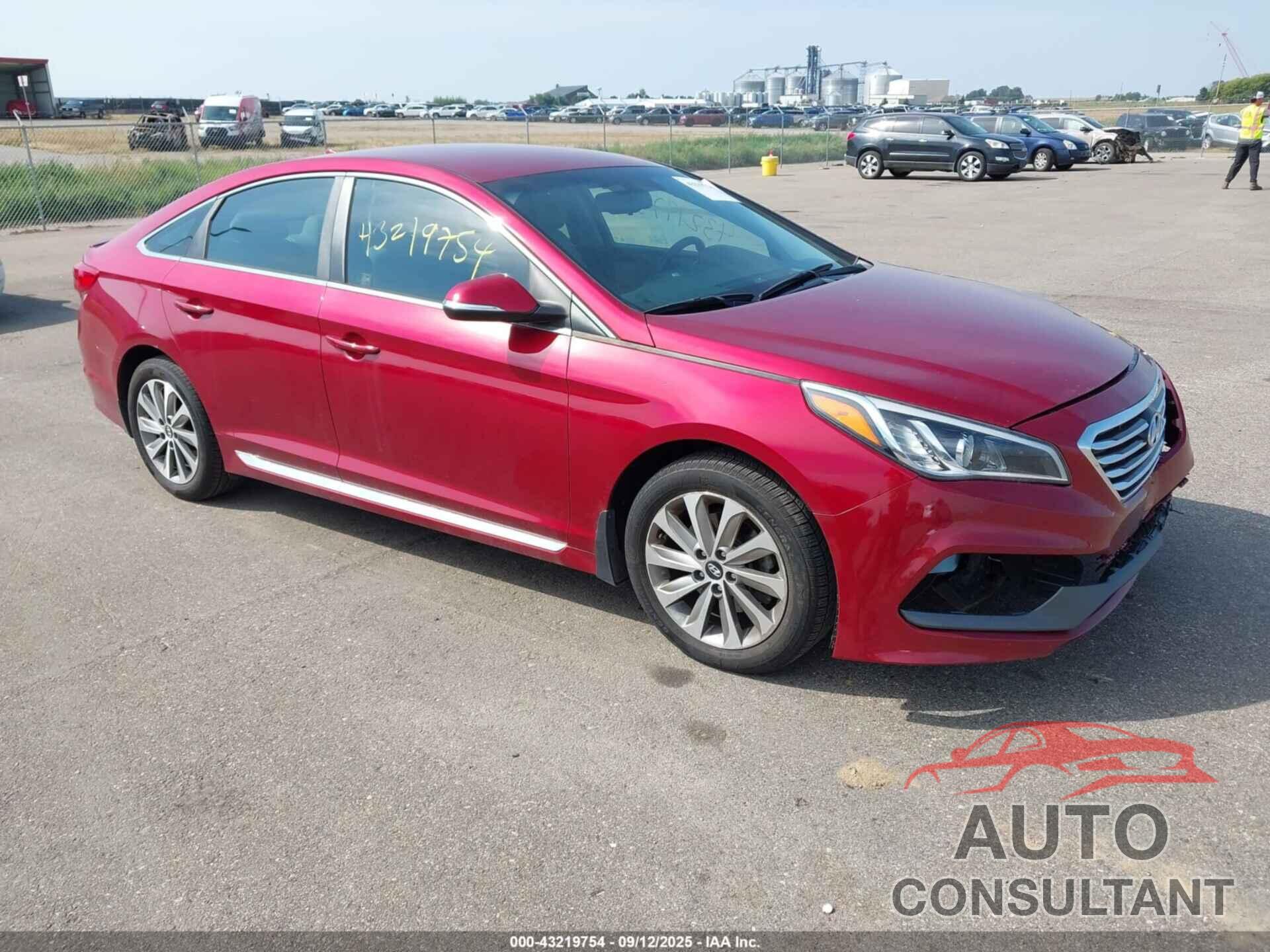 HYUNDAI SONATA 2015 - 5NPE34AF2FH208125