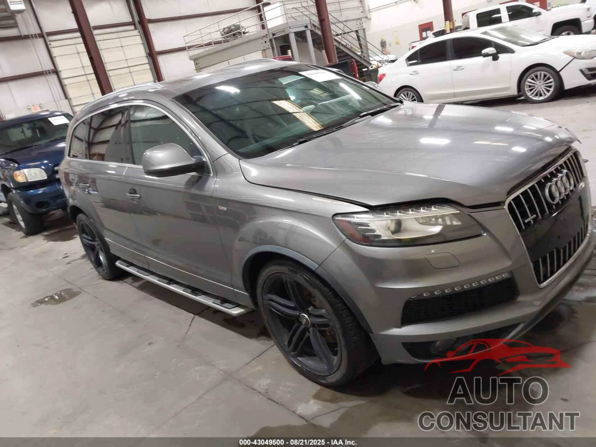 AUDI Q7 2011 - WA1WMAFE9BD000849