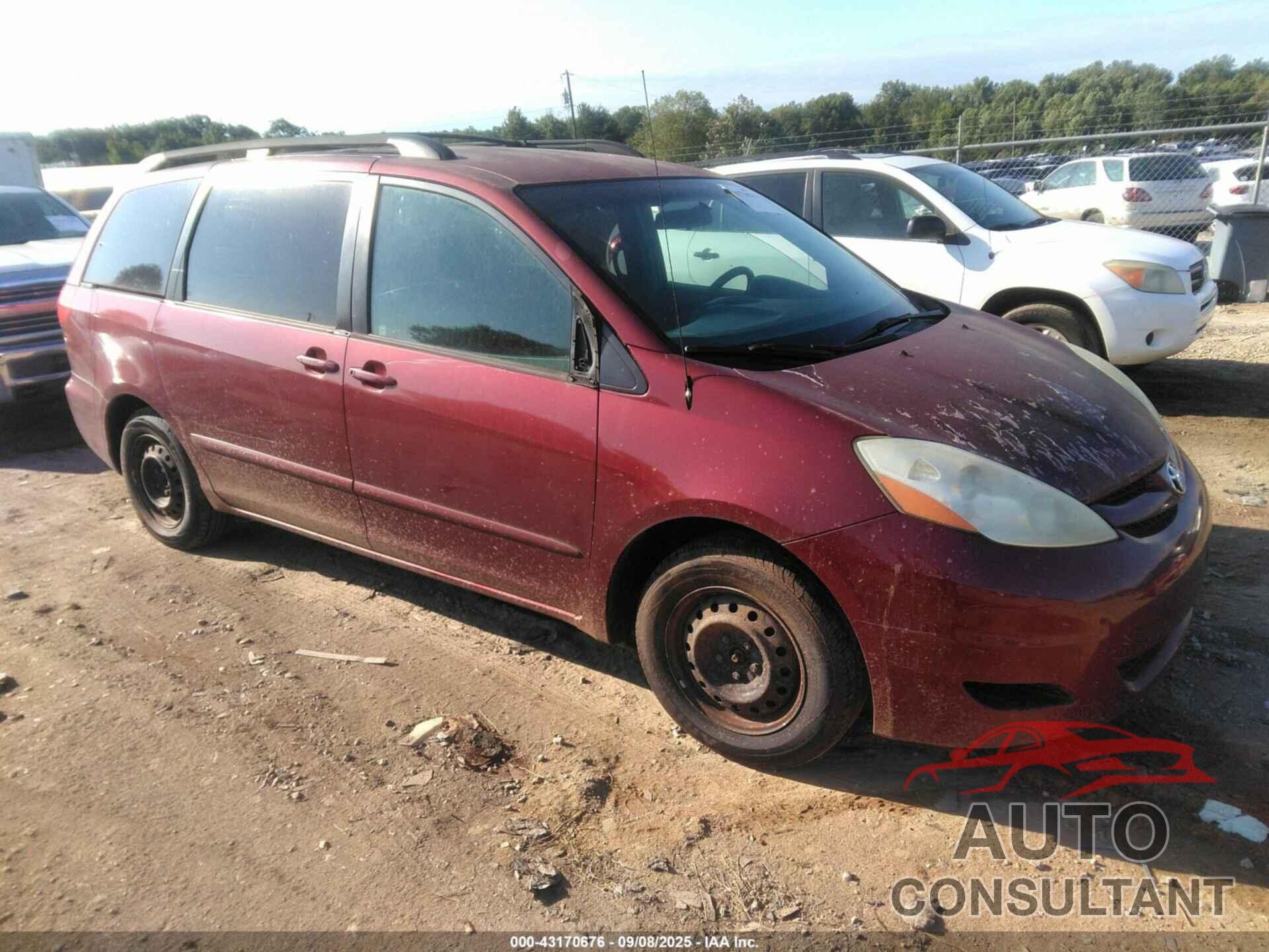 TOYOTA SIENNA 2010 - 5TDKK4CC1AS305408