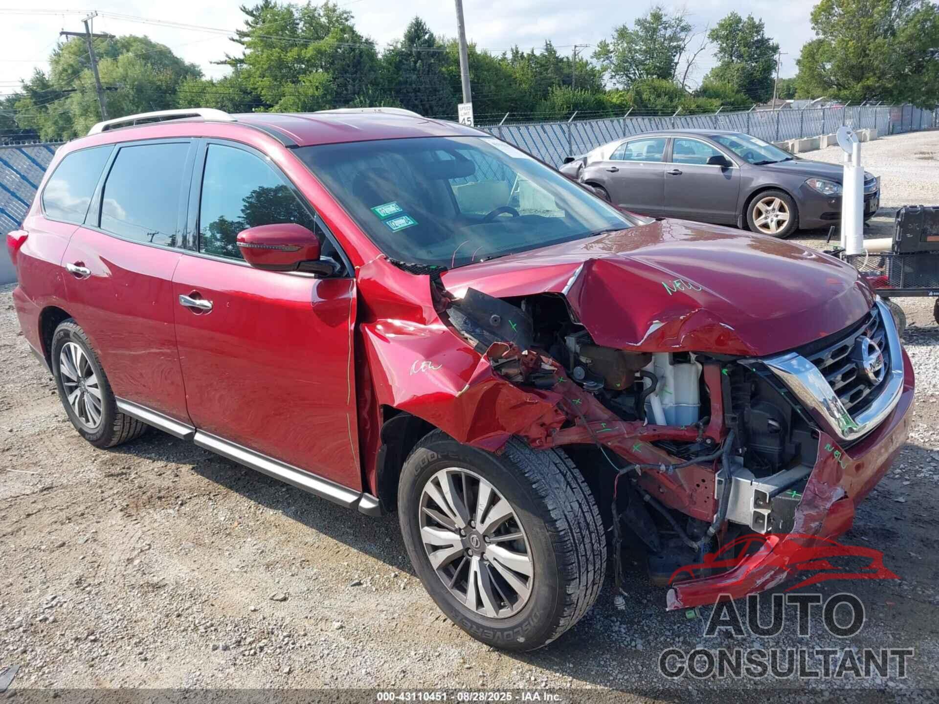 NISSAN PATHFINDER 2017 - 5N1DR2MN5HC663644