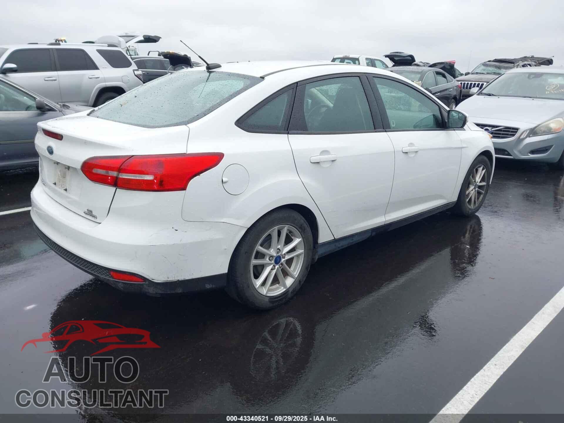FORD FOCUS 2016 - 1FADP3F29GL365542