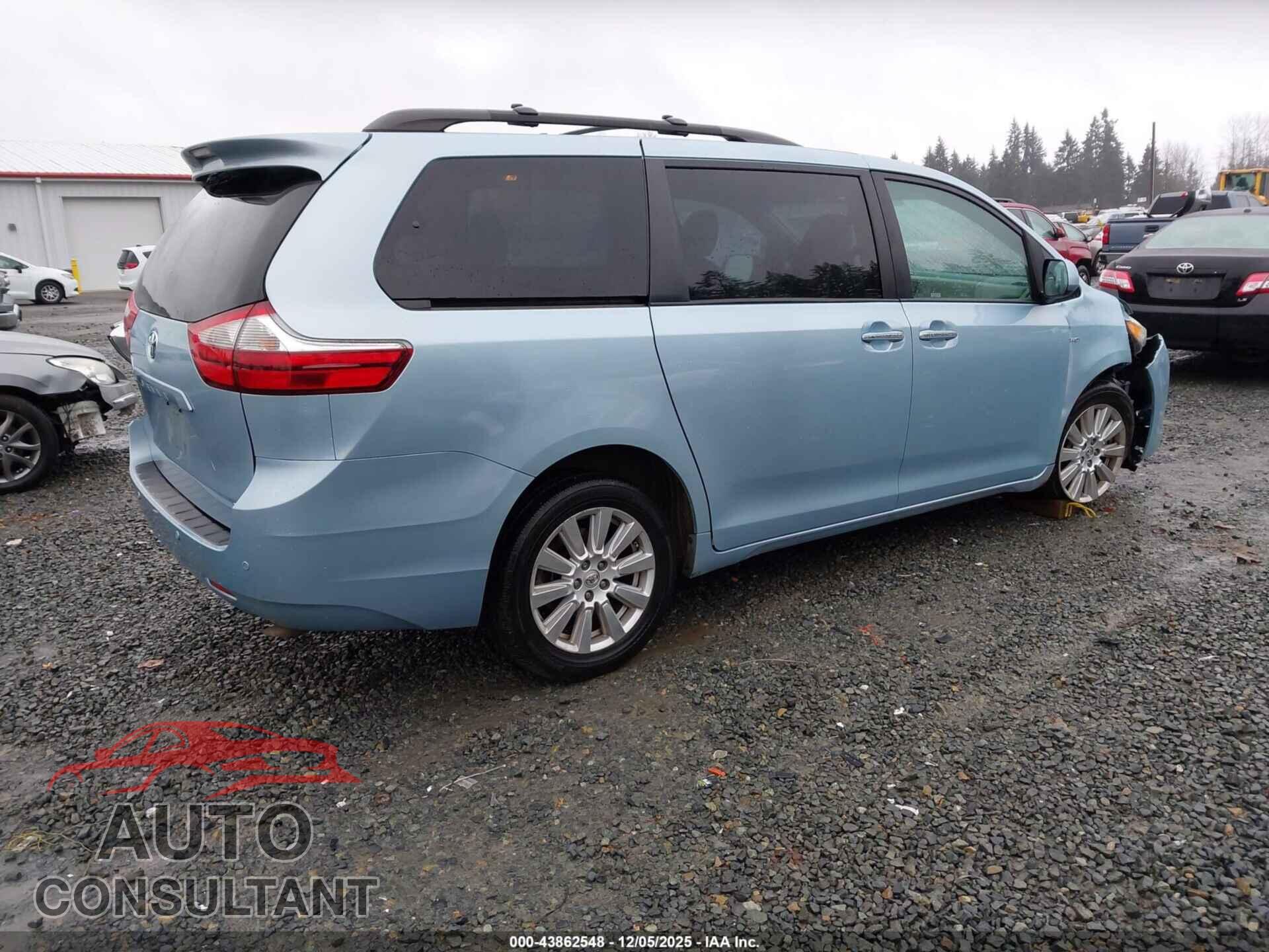 TOYOTA SIENNA 2017 - 5TDDZ3DC0HS185429
