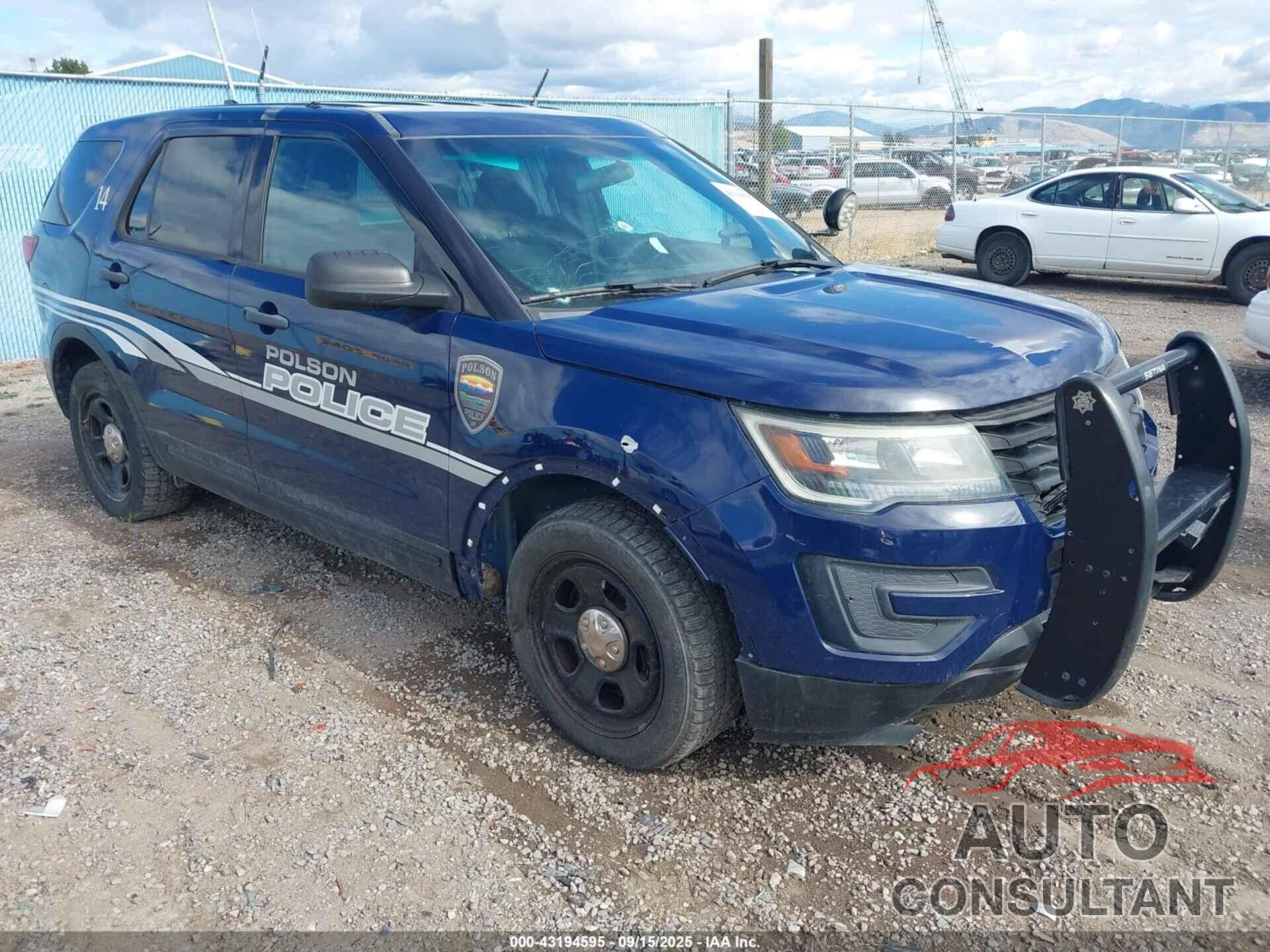 FORD POLICE INTERCEPTOR 2016 - 1FM5K8AR3GGC36859