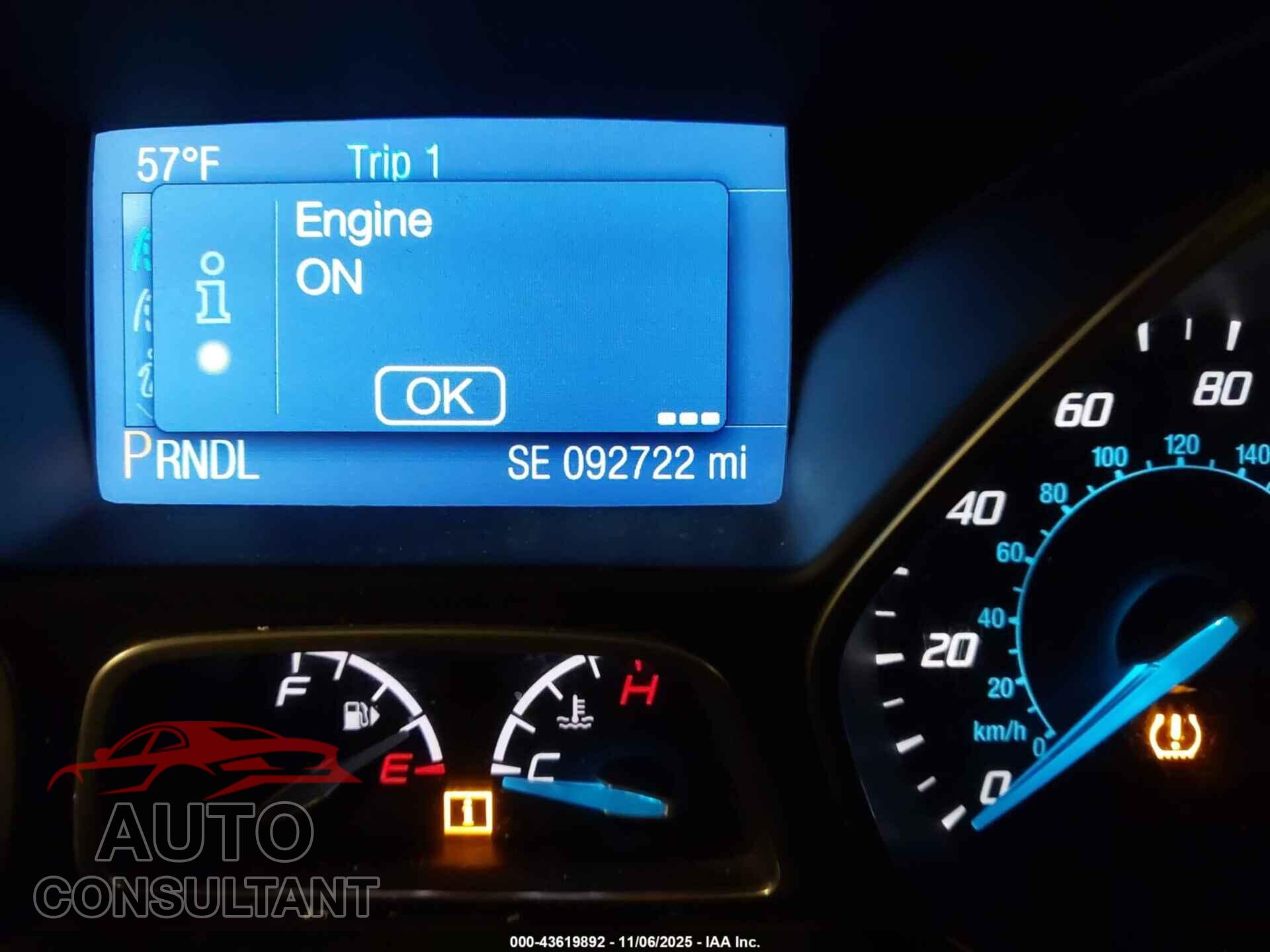 FORD FOCUS 2014 - 1FADP3K25EL299977