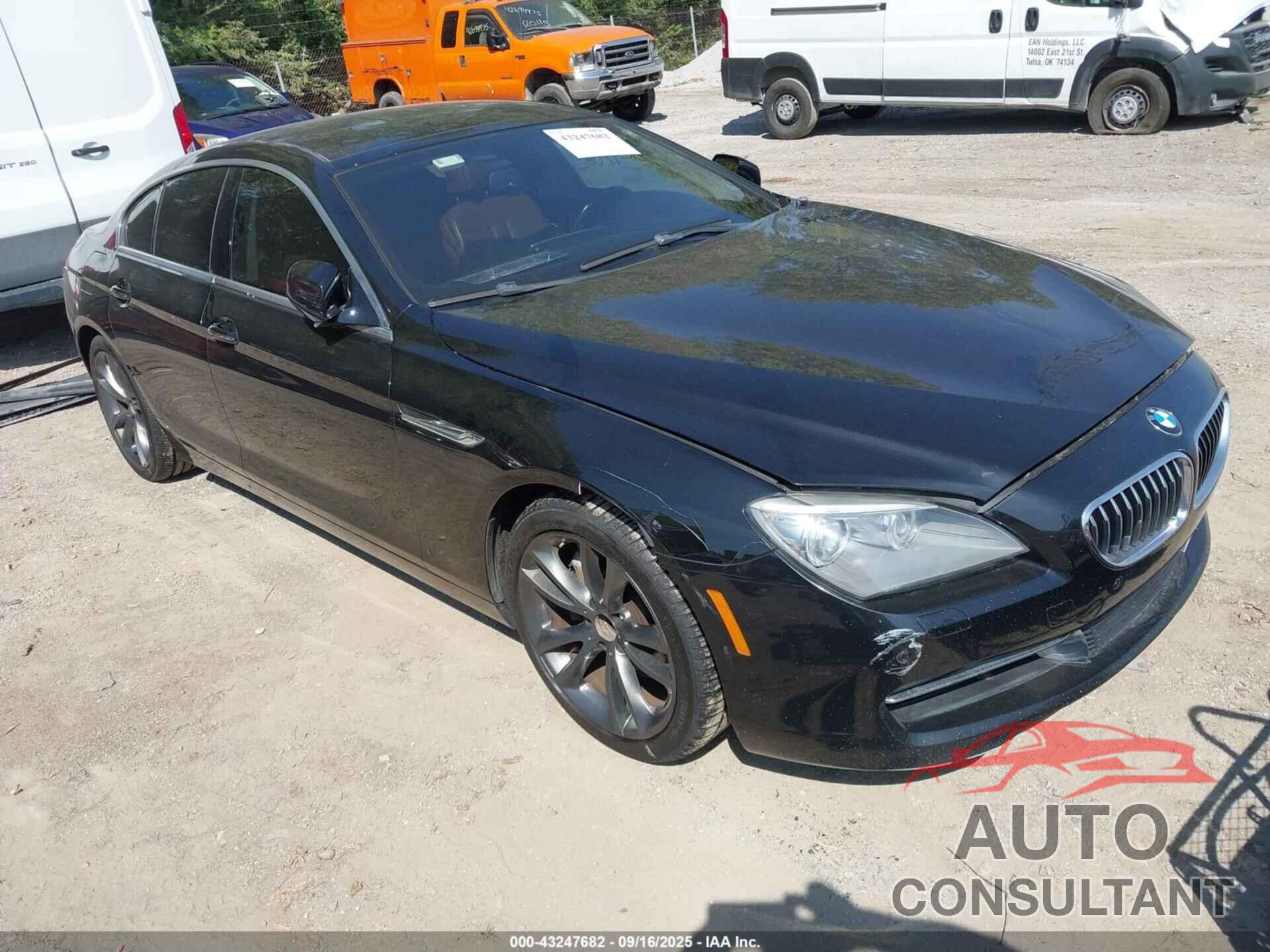 BMW 640I GRAN COUPE 2013 - WBA6A0C53DDZ04192