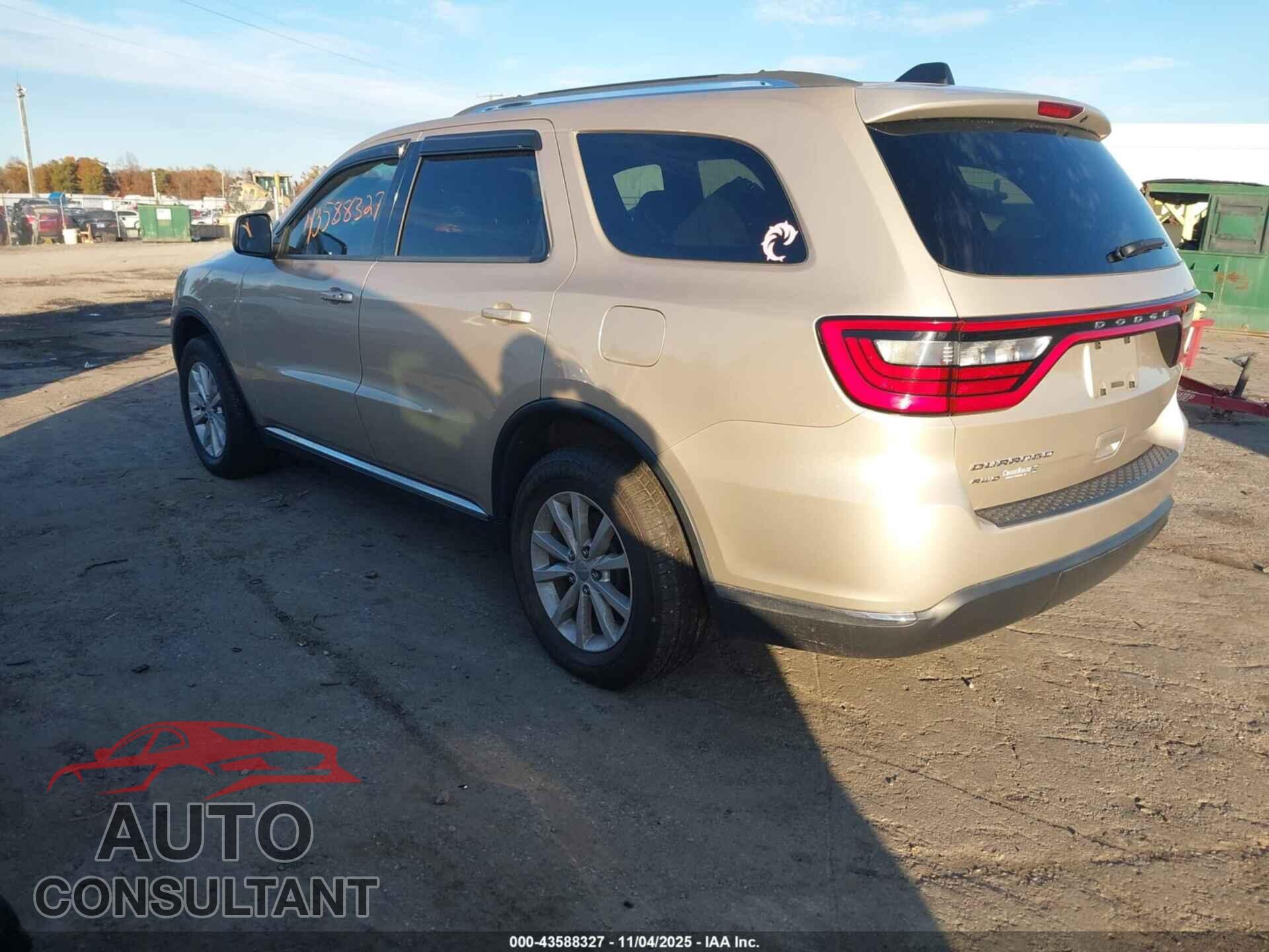 DODGE DURANGO 2014 - 1C4RDJAG6EC595567