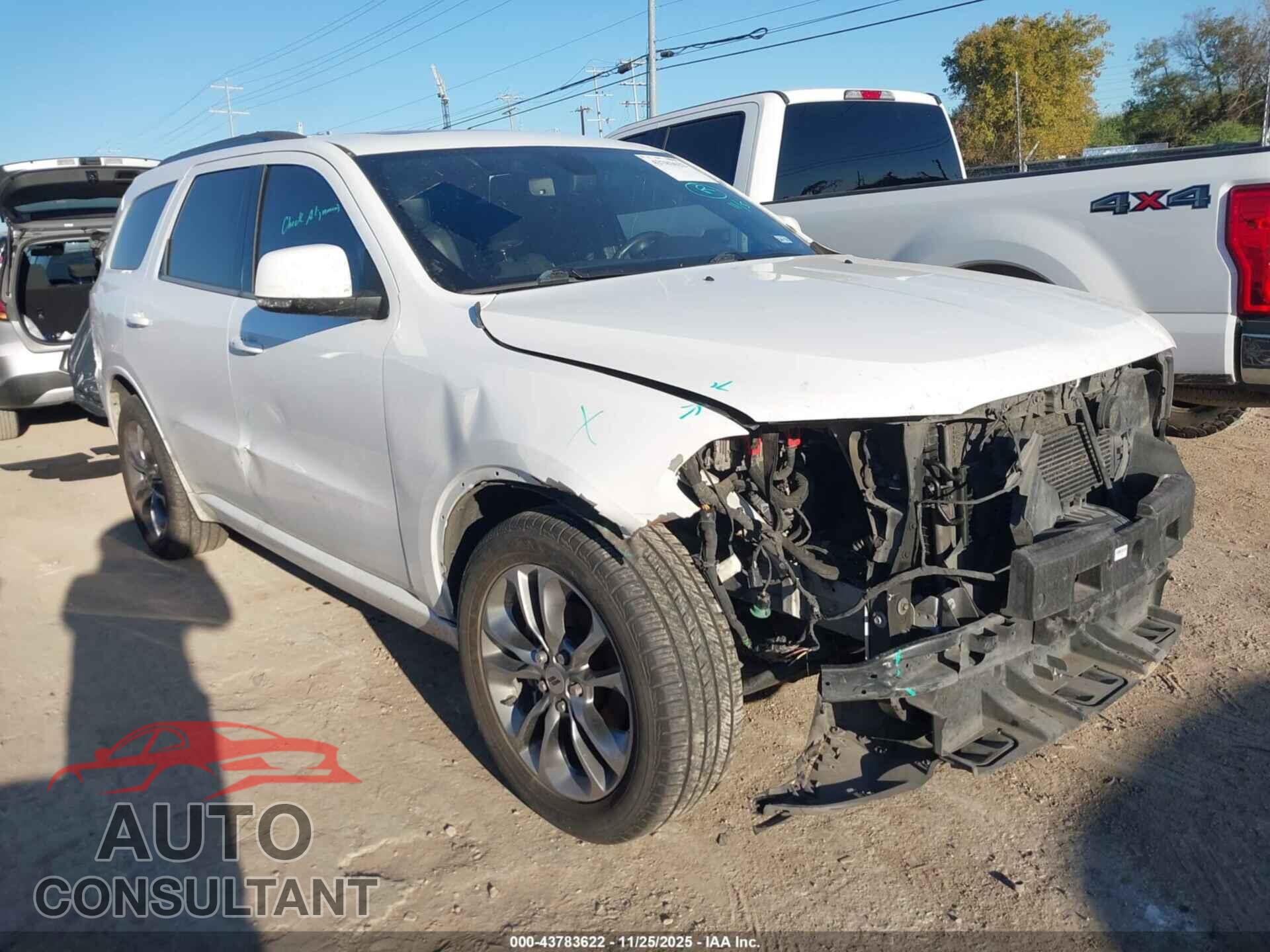 DODGE DURANGO 2020 - 1C4RDHDG9LC107245
