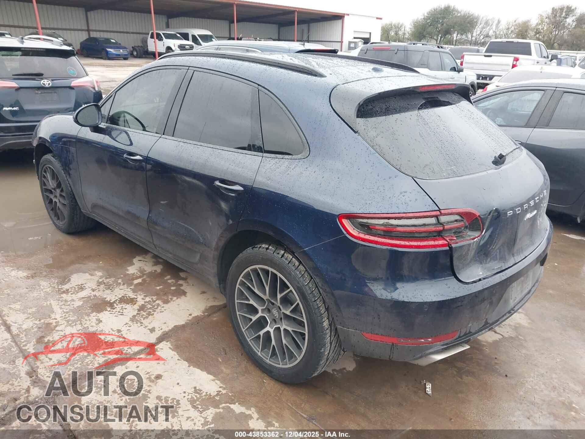 PORSCHE MACAN 2017 - WP1AA2A50HLB09610