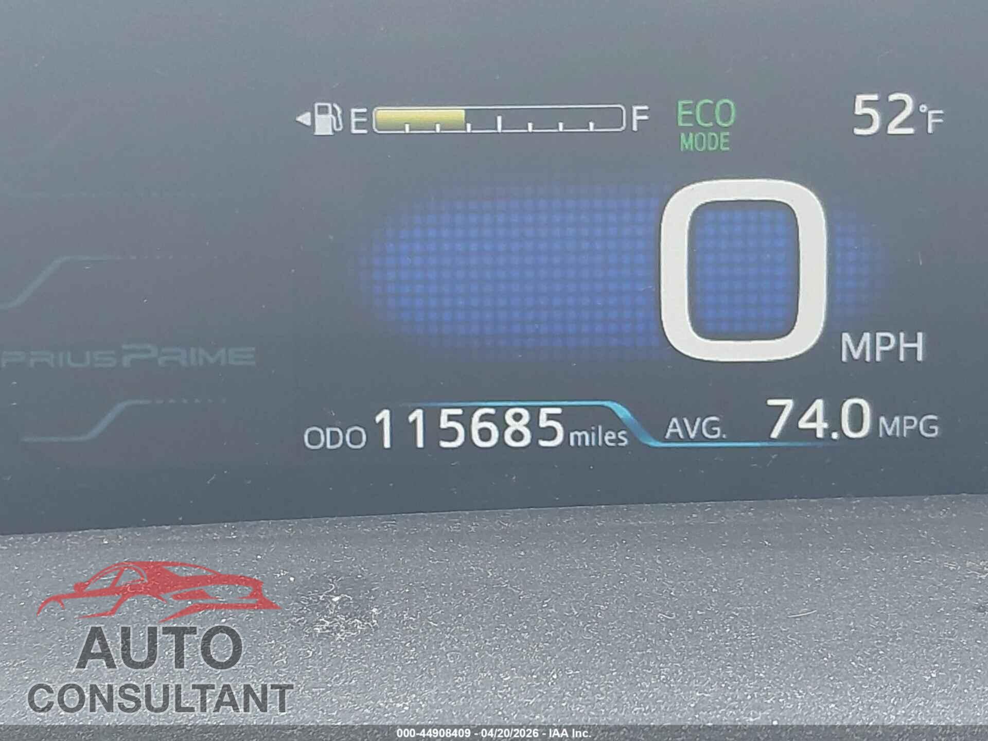 TOYOTA PRIUS PRIME 2017 - JTDKARFP9H3043888