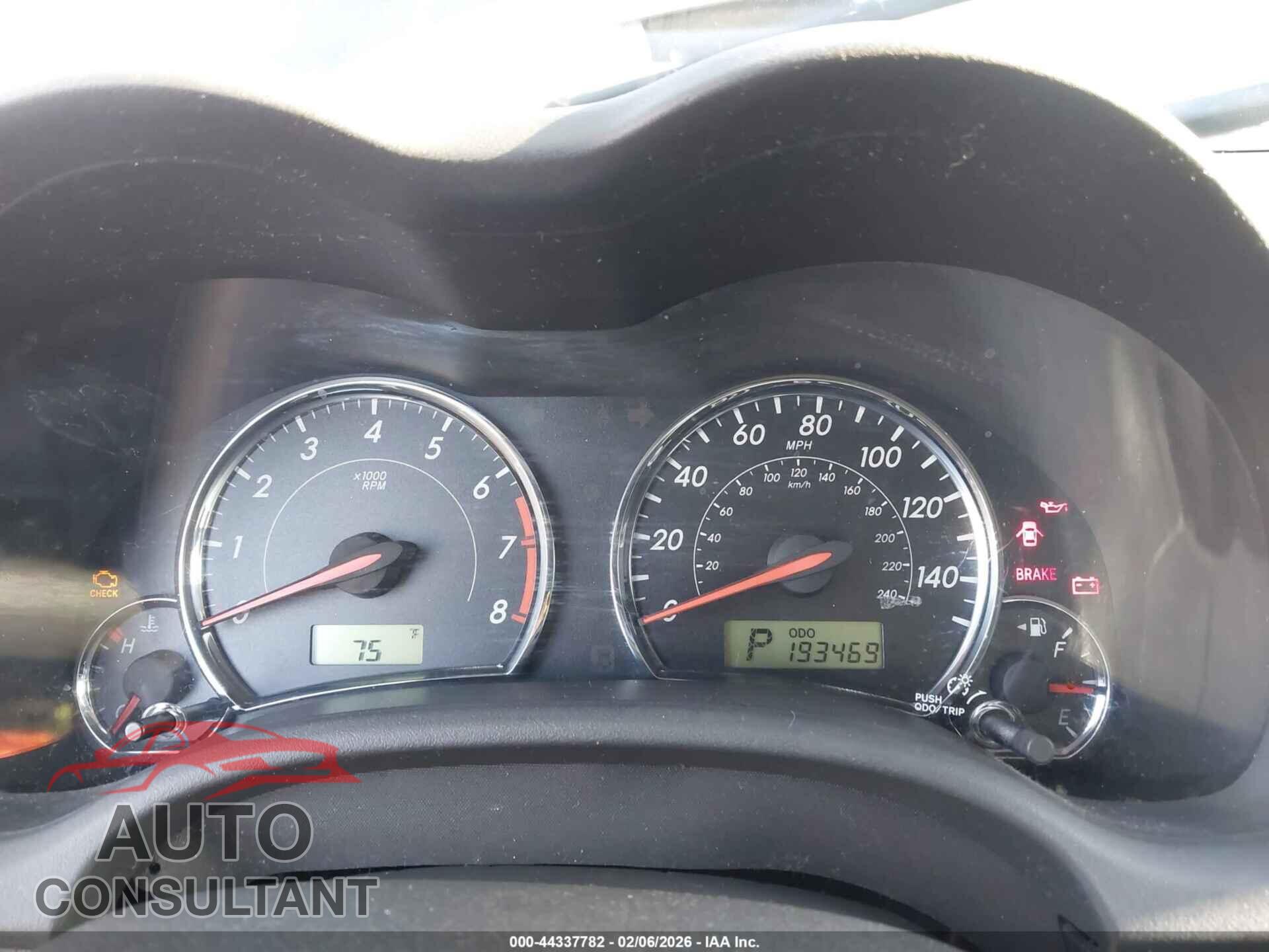 TOYOTA COROLLA 2012 - 5YFBU4EE9CP024672