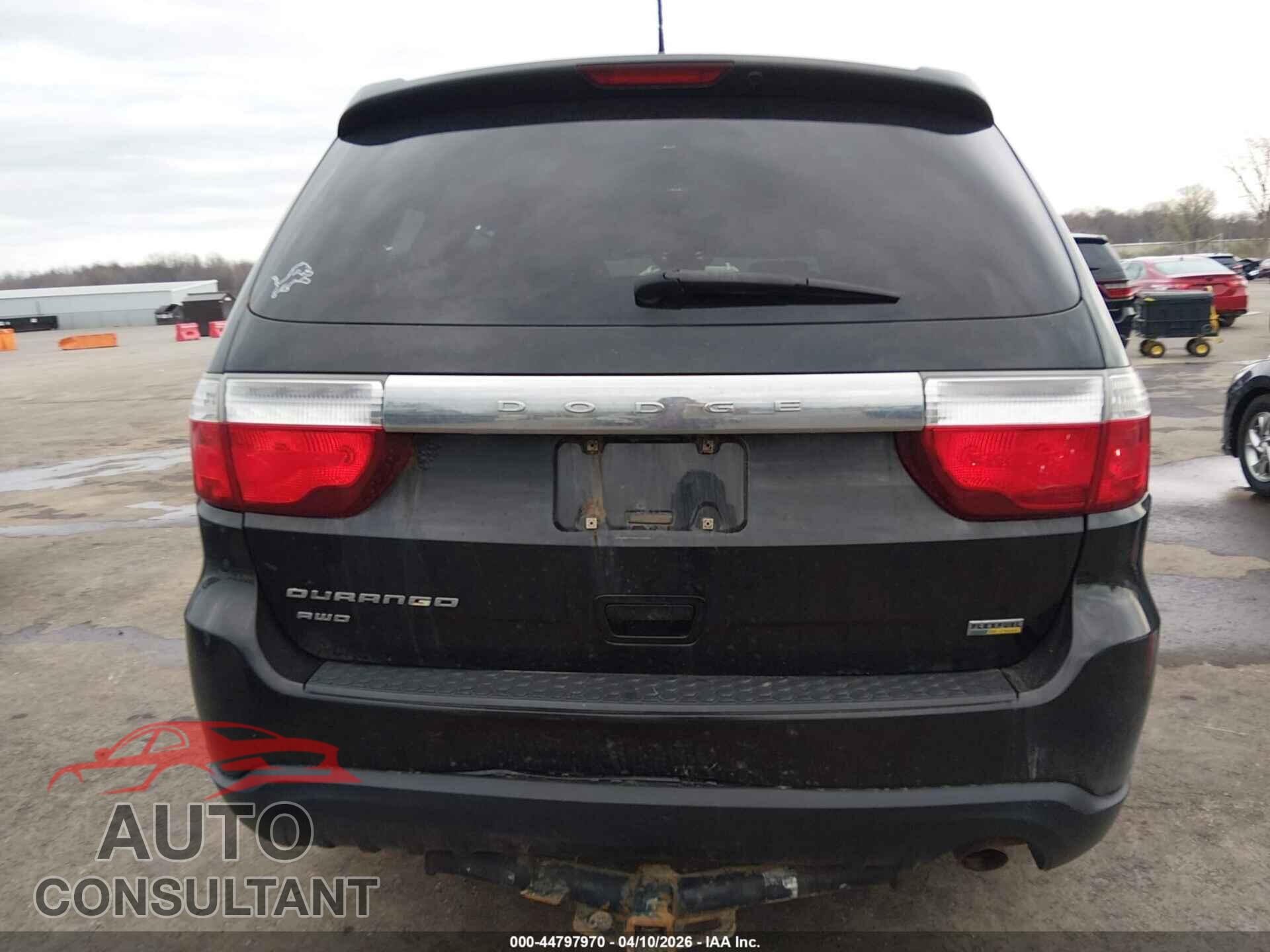 DODGE DURANGO 2012 - 1C4RDJAG8CC104235