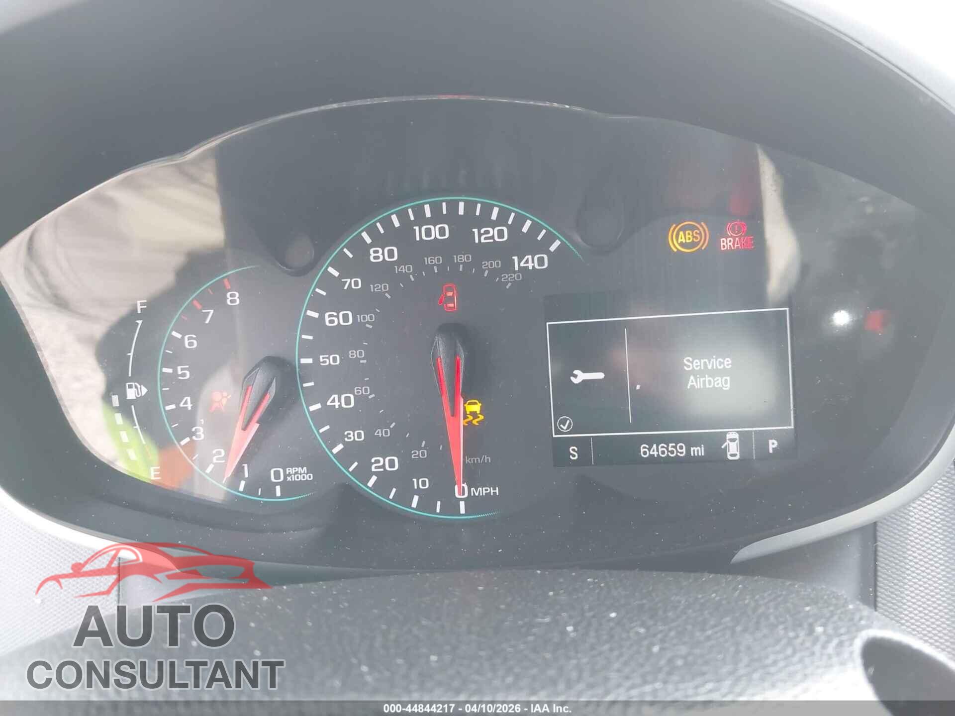 CHEVROLET SONIC 2017 - 1G1JD5SB5H4166757