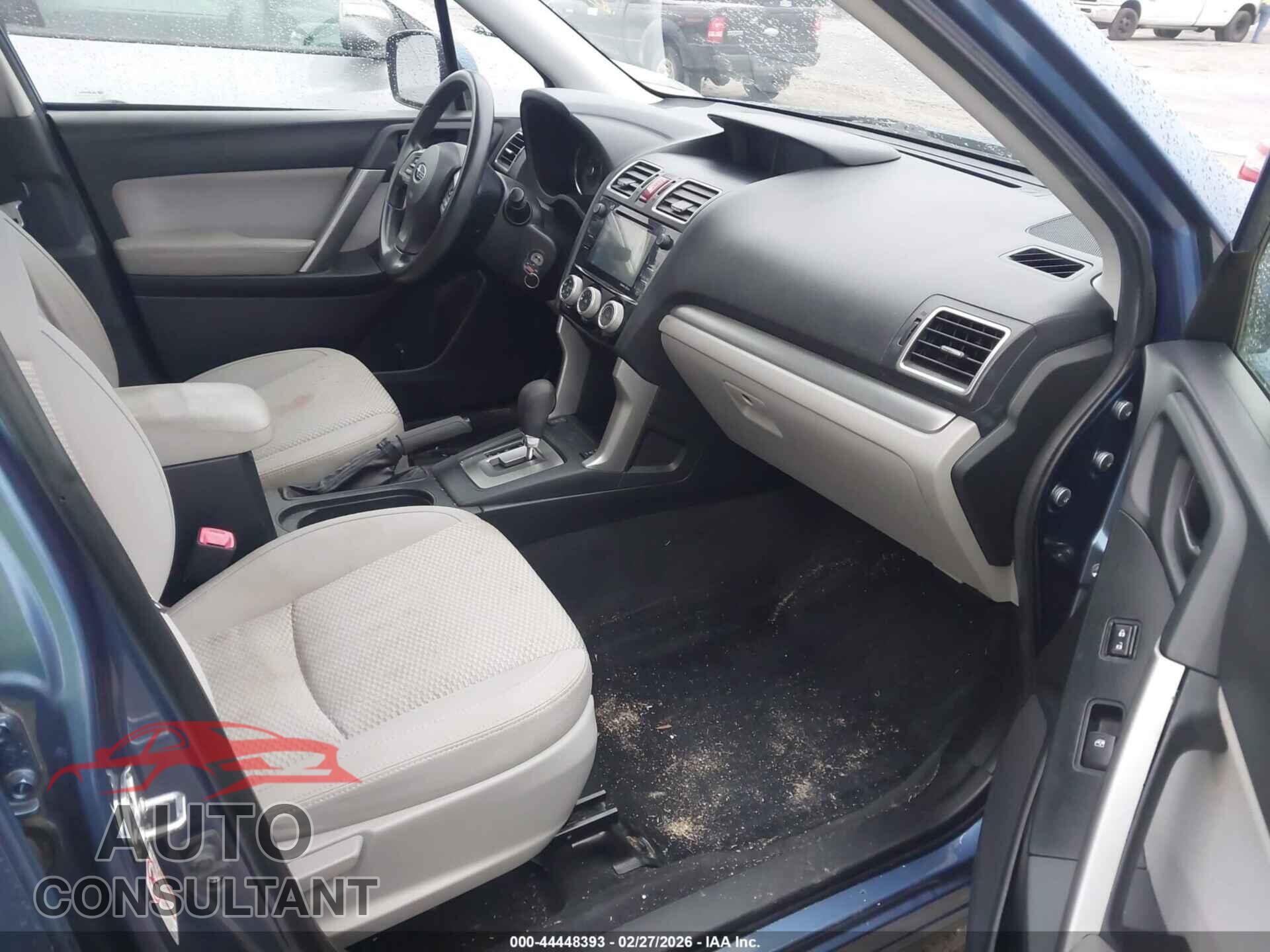 SUBARU FORESTER 2016 - JF2SJAFC6GH509553